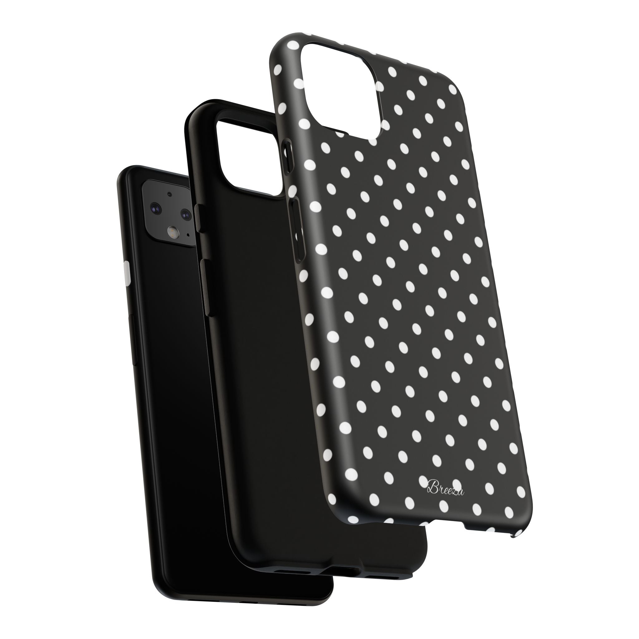 Black & White Polka Dot Phone Case