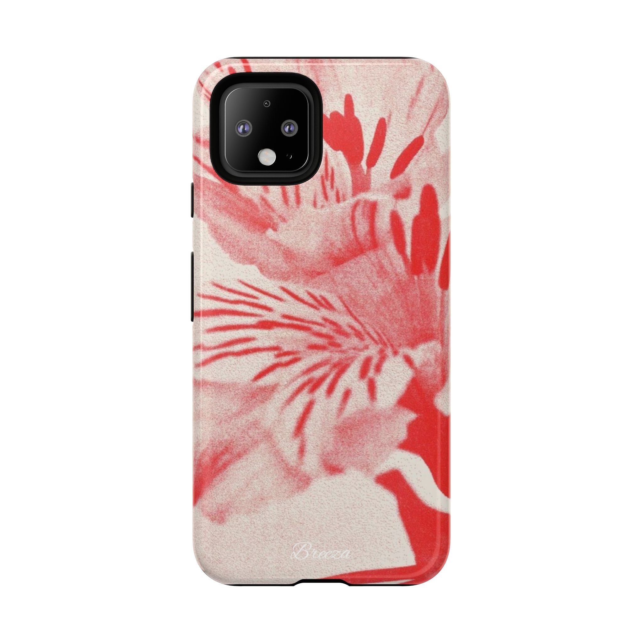 Red Floral Phone Case