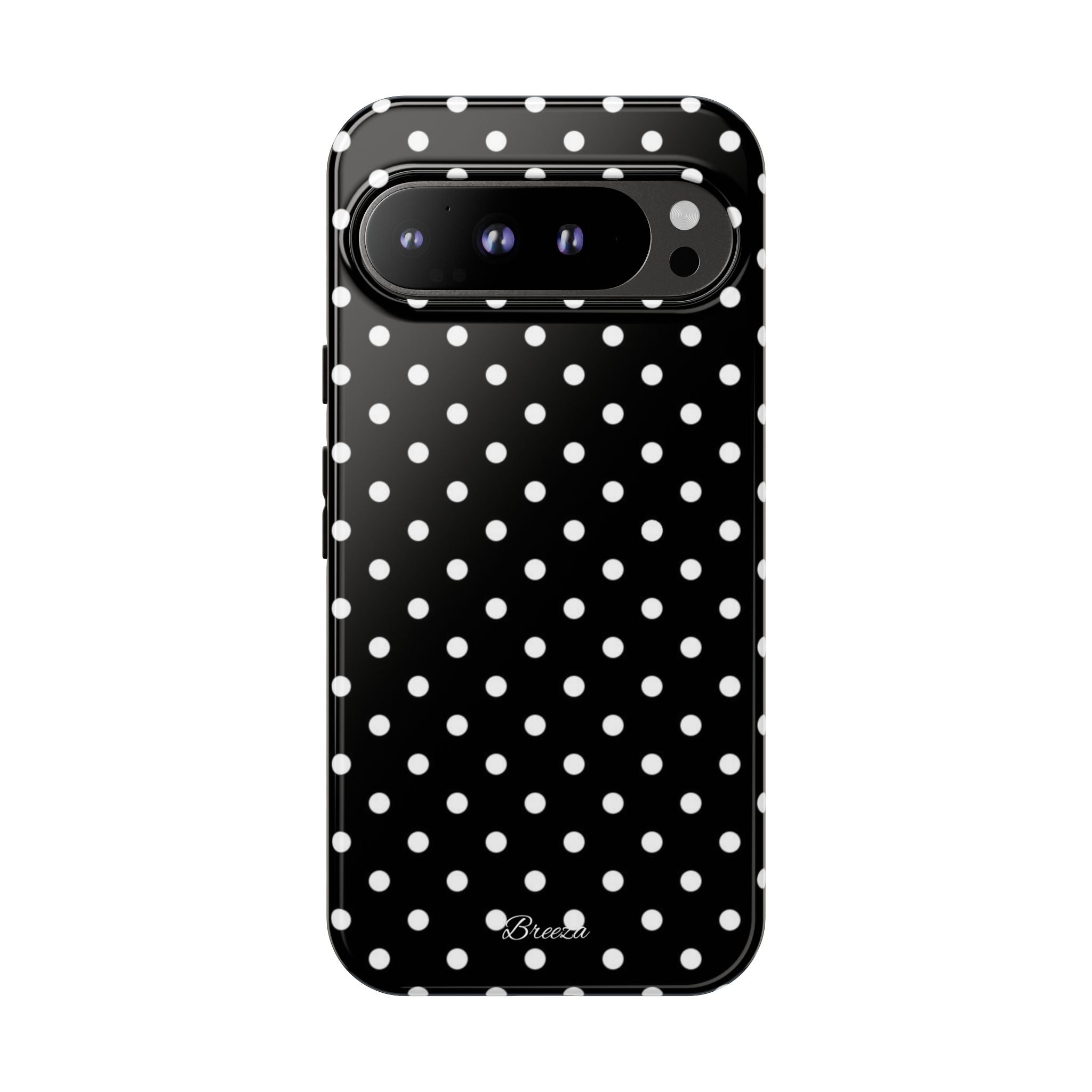 Black & White Polka Dot Phone Case