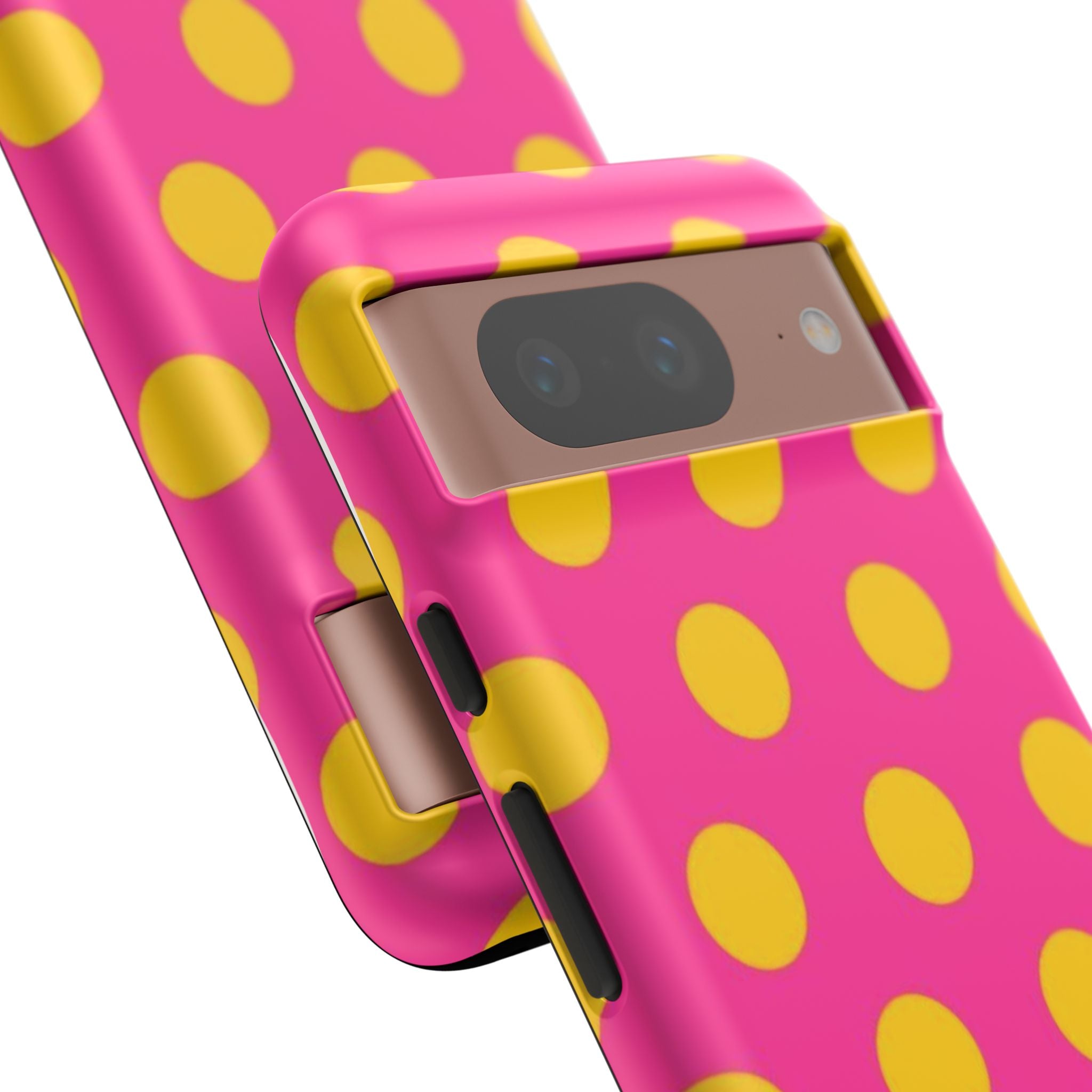 Pink & Yellow Dot Phone Case