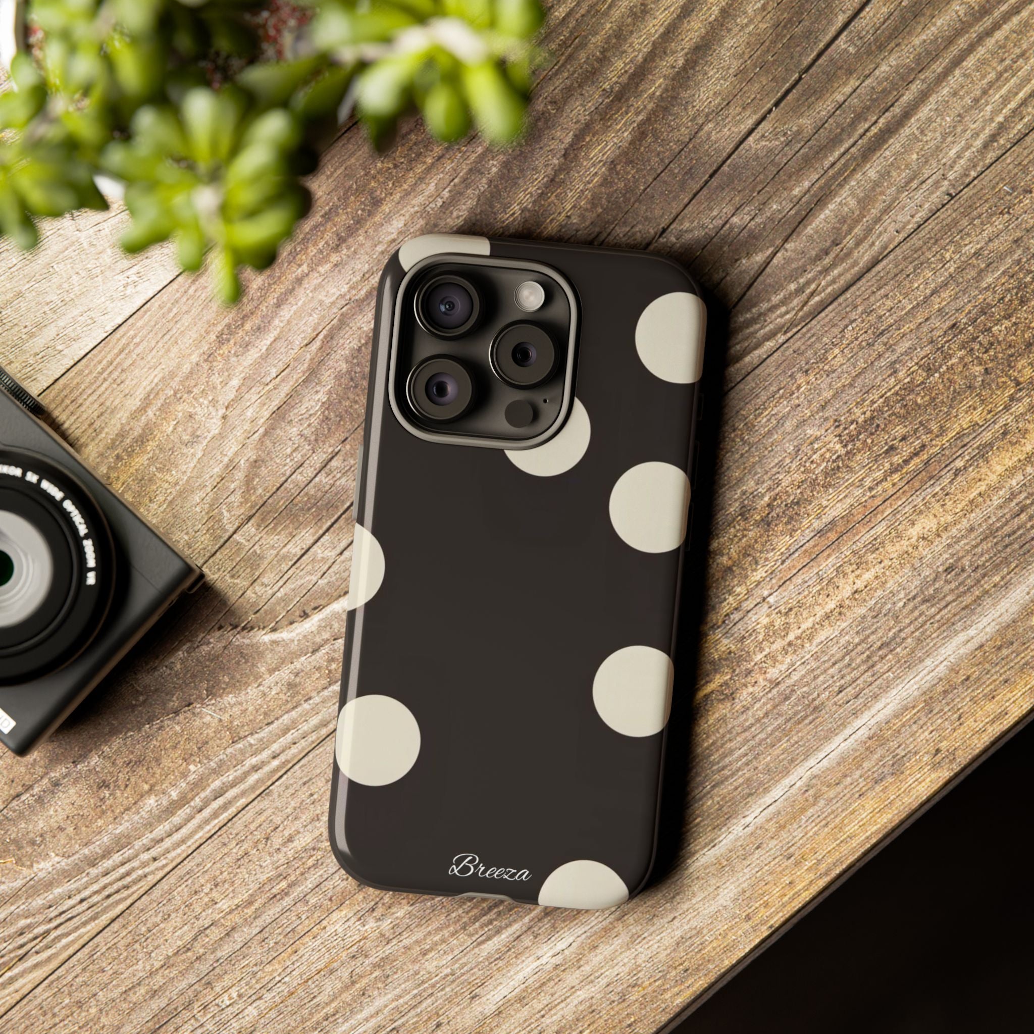 Stylish Polka Dot Phone Case