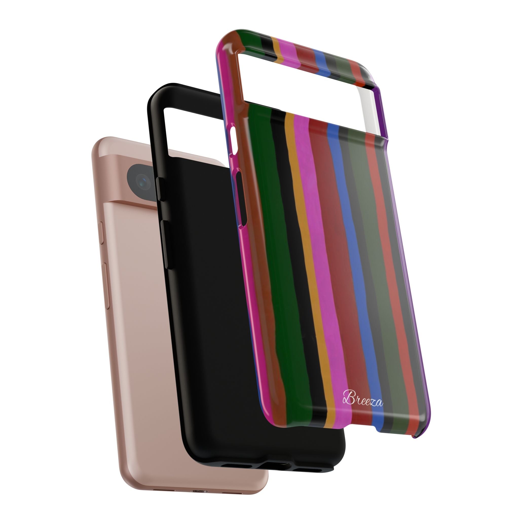Colorful Striped Phone Case