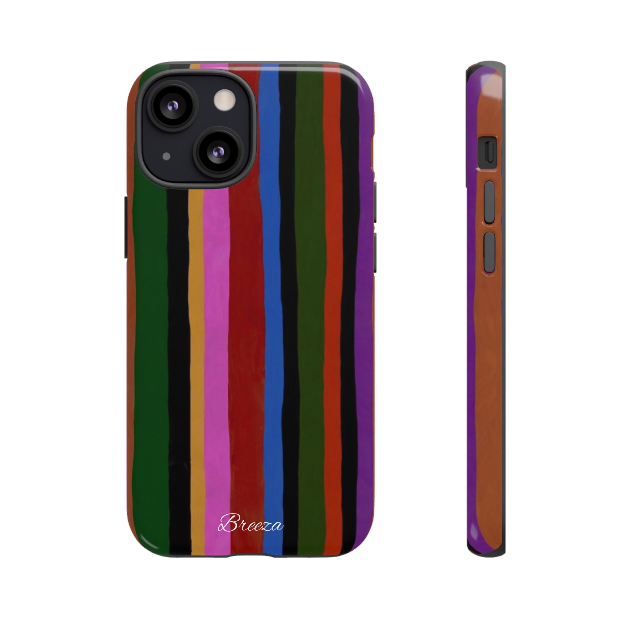 Colorful Striped Phone Case