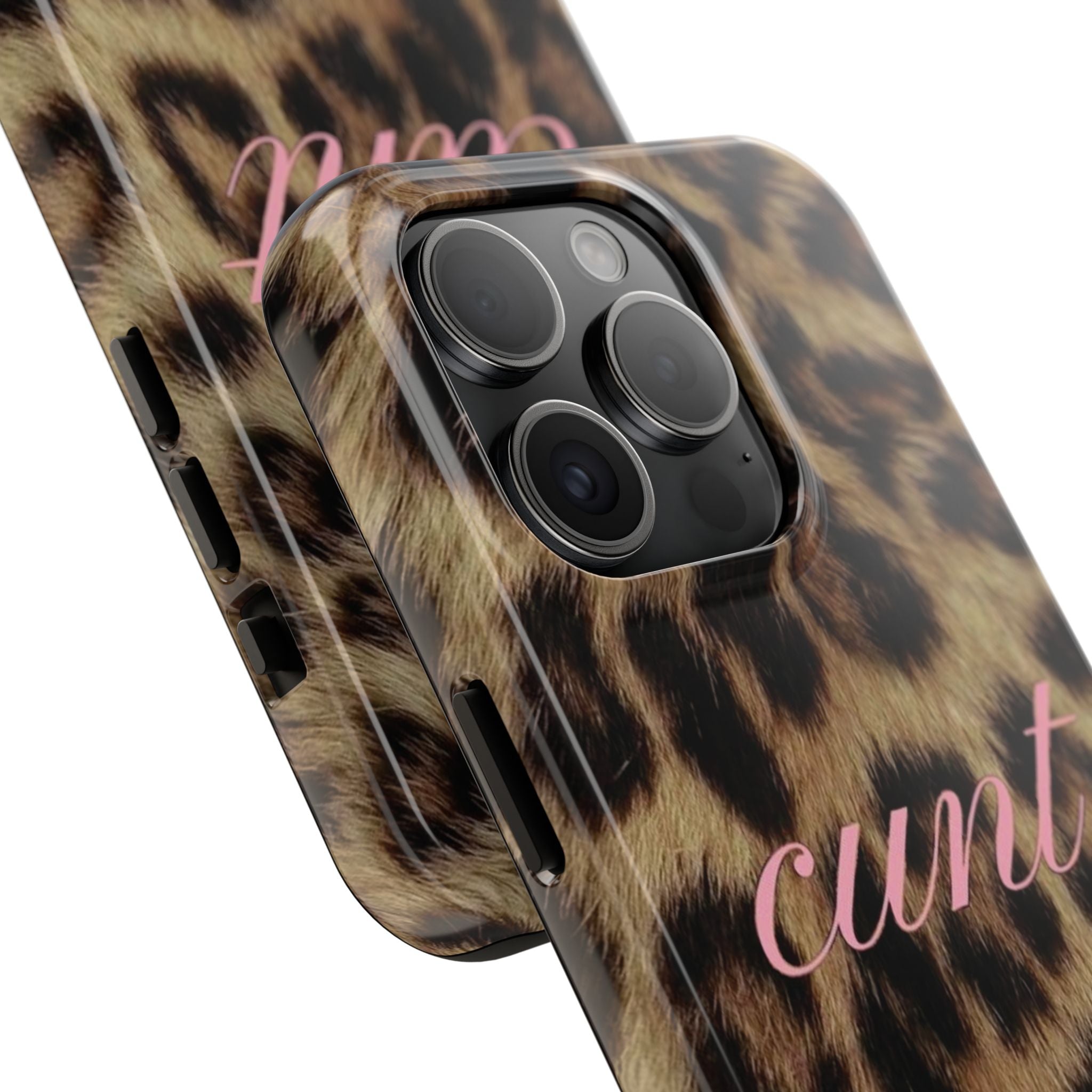 Cunt Leopard Print Phone Case