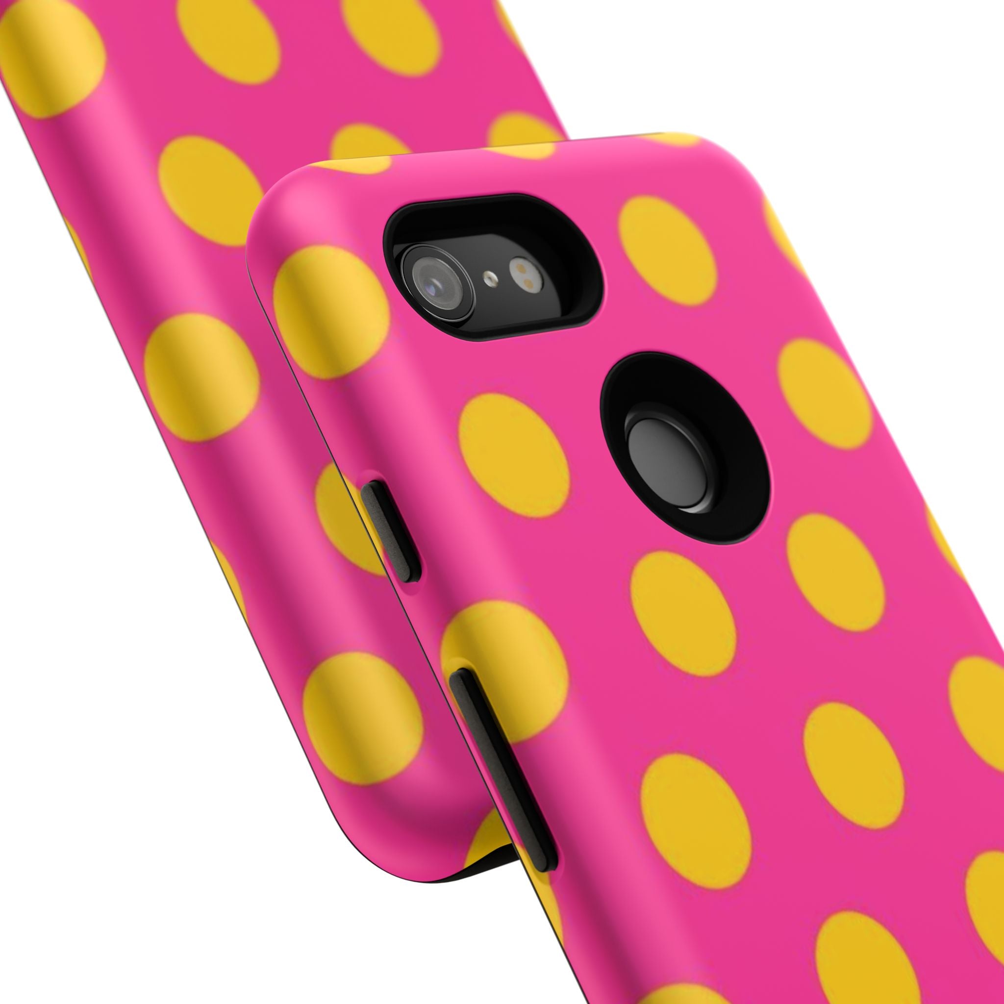 Pink & Yellow Dot Phone Case