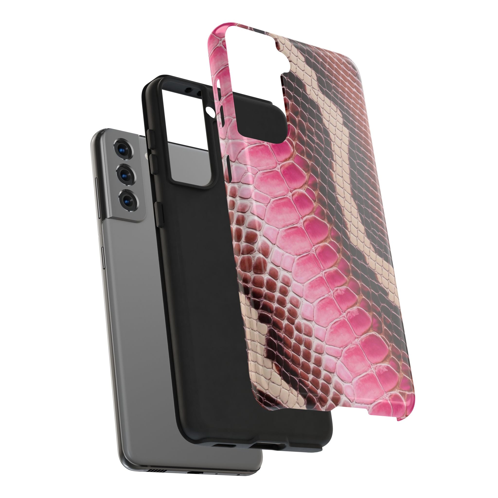 Stylish Snake Print Phone Case