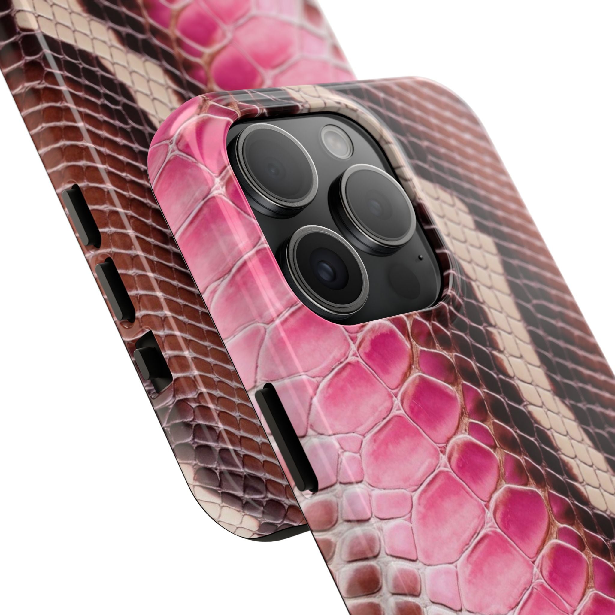 Stylish Snake Print Phone Case