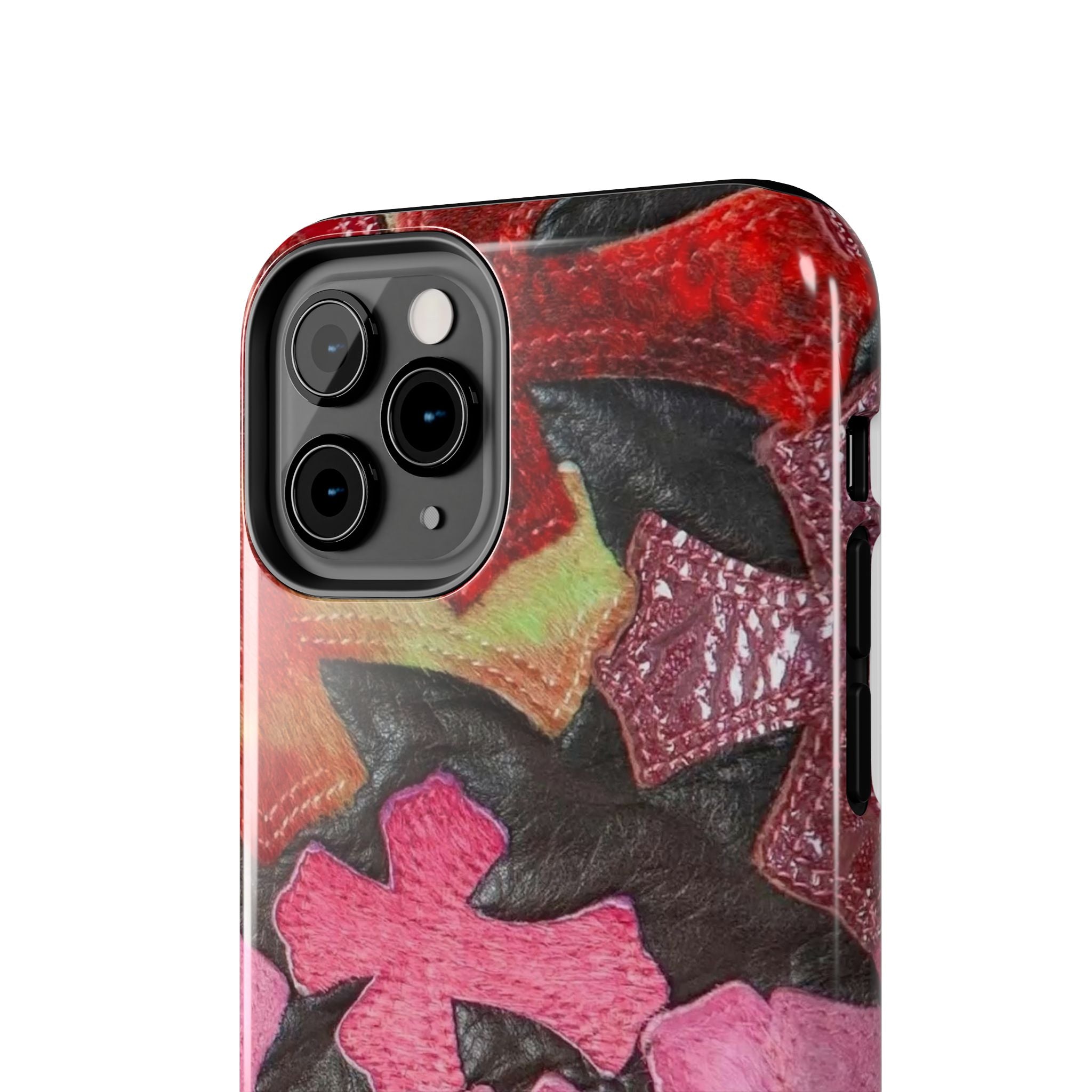 Pink Cross Phone Case