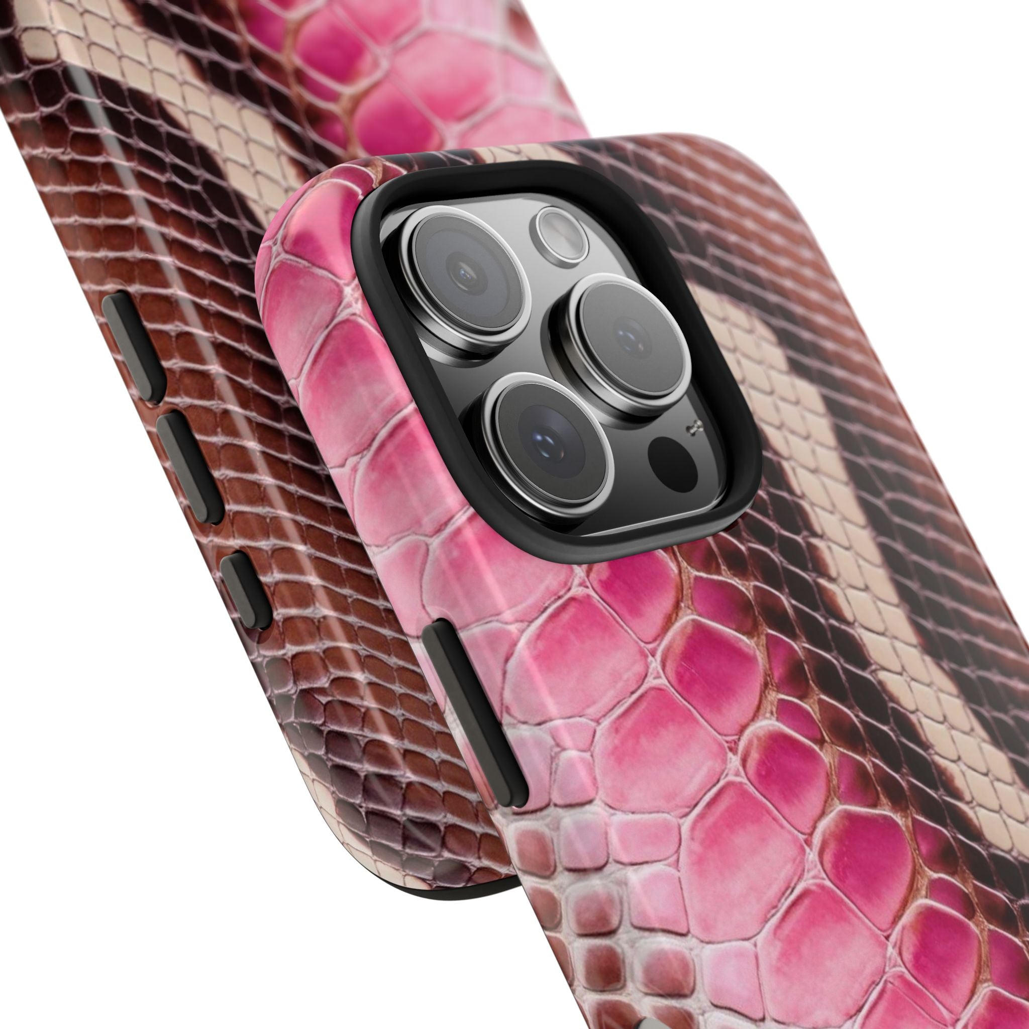 Stylish Snake Print Phone Case