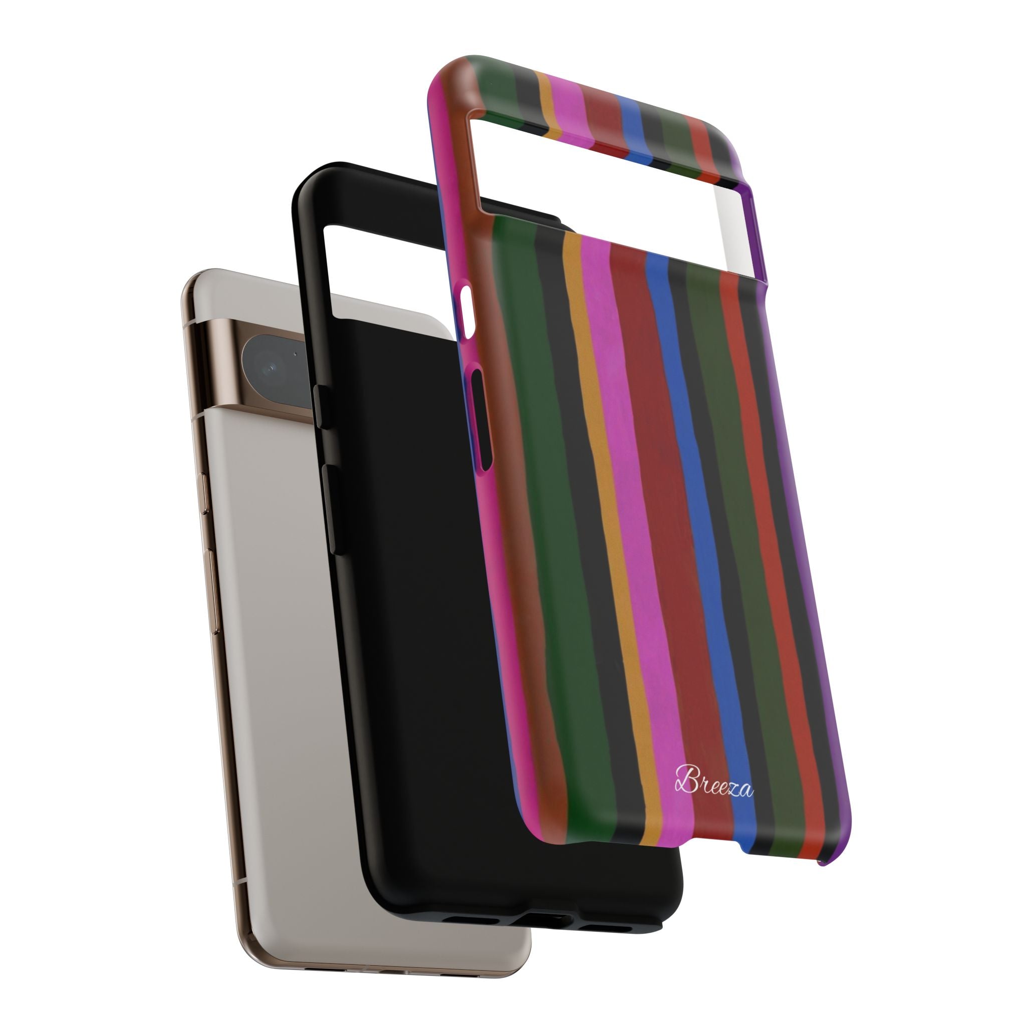 Colorful Striped Phone Case