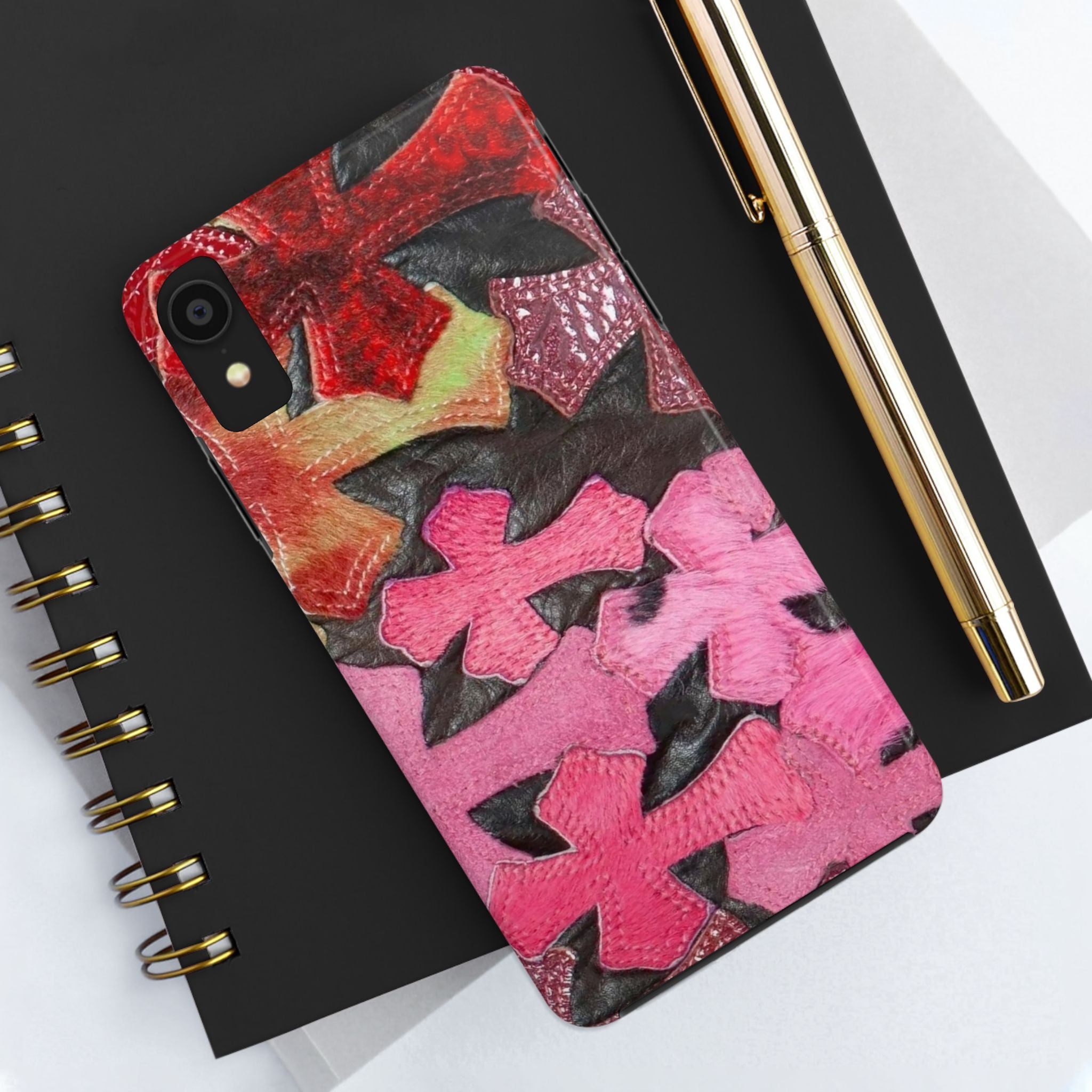 Pink Cross Phone Case