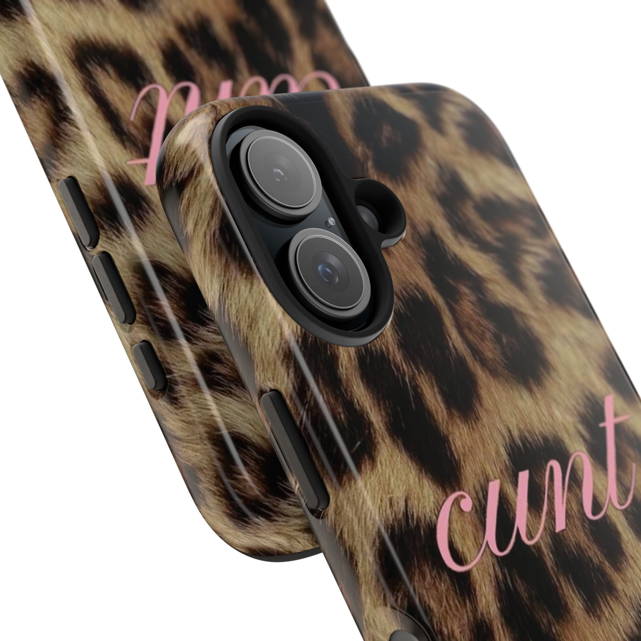 Cunt Leopard Print Phone Case