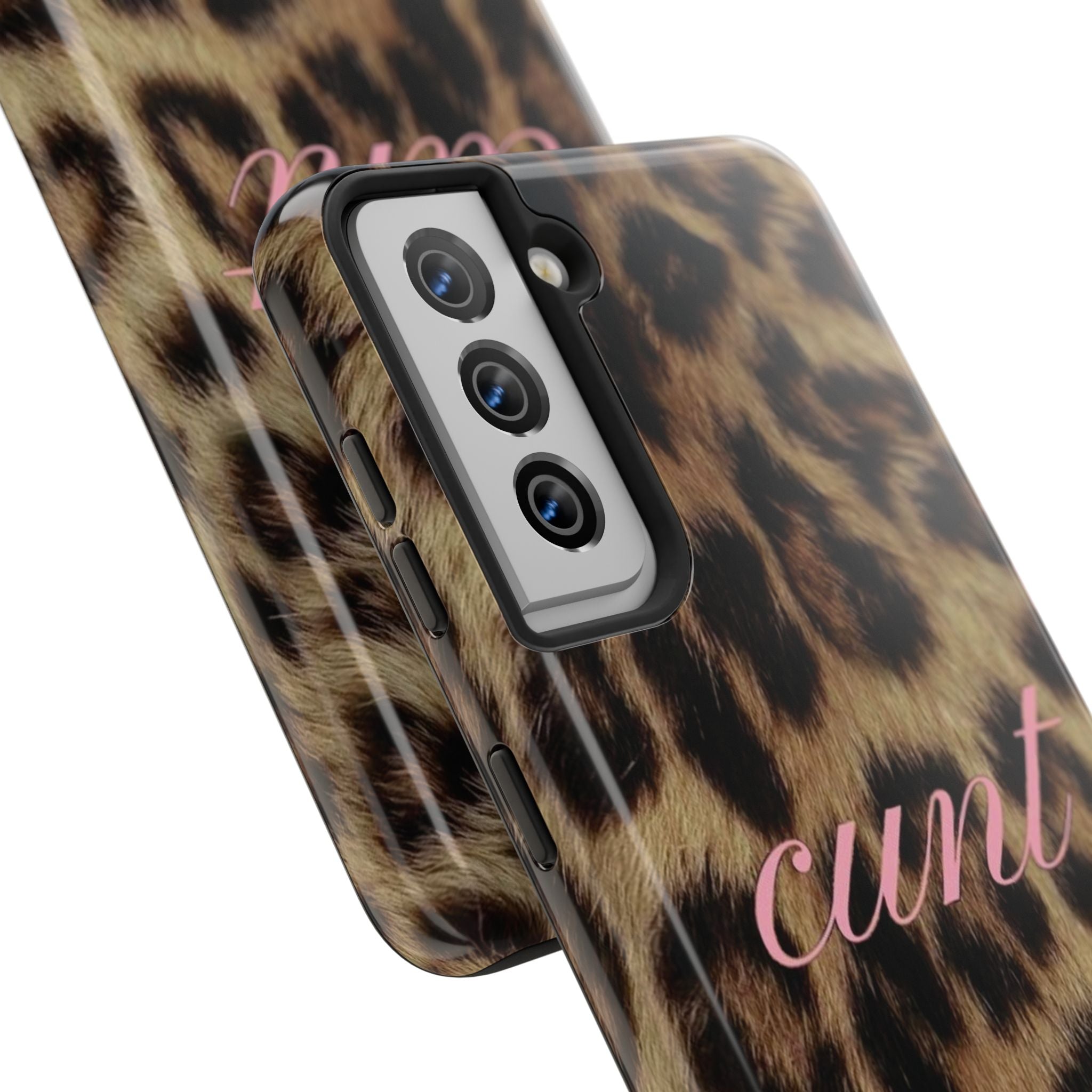 Cunt Leopard Print Phone Case