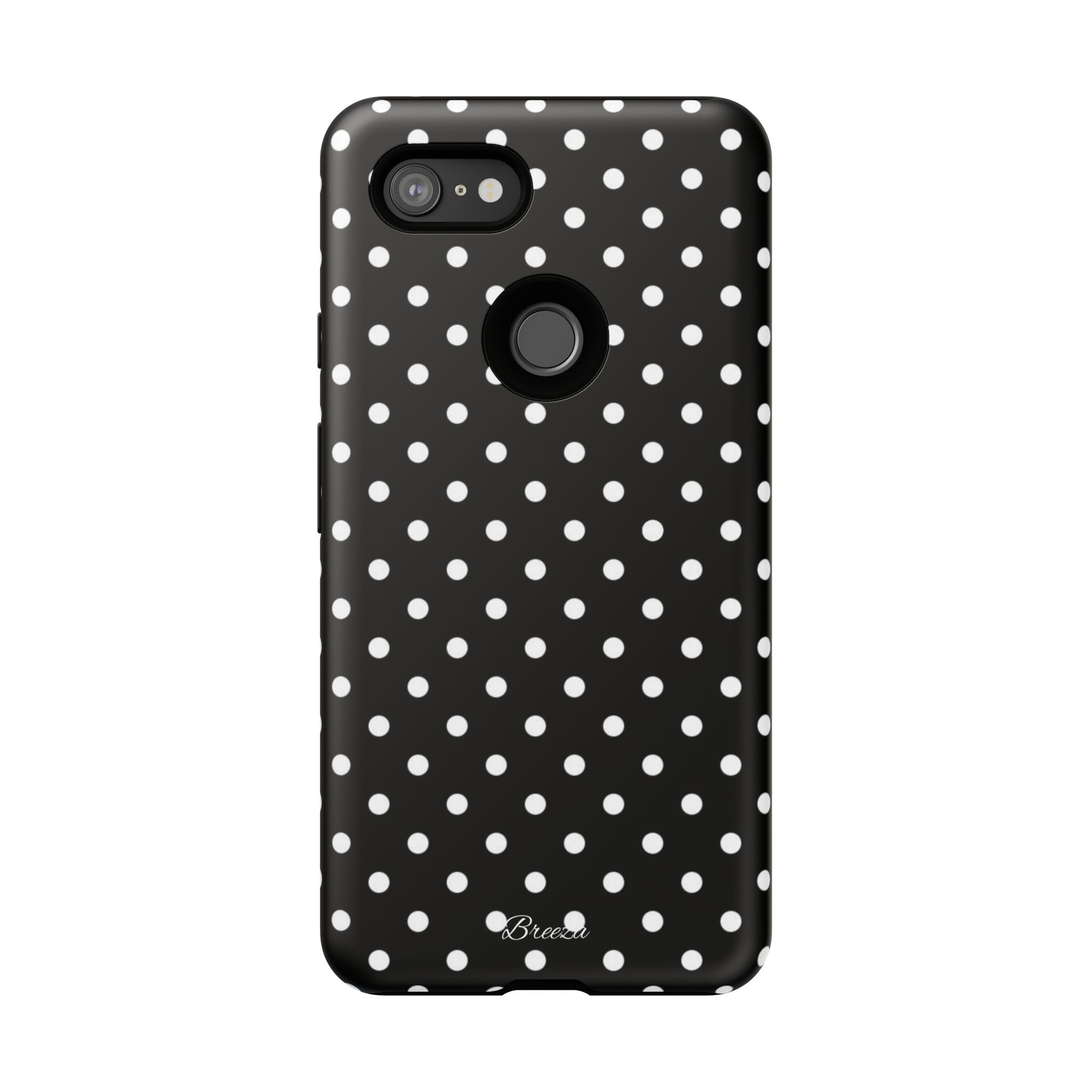 Black & White Polka Dot Phone Case