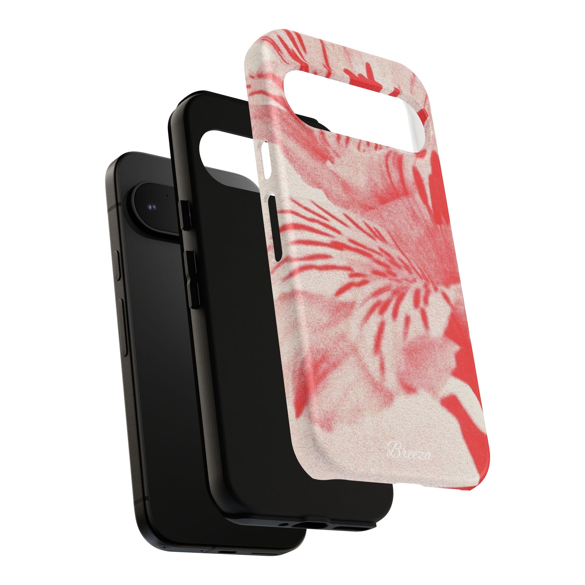 Red Floral Phone Case