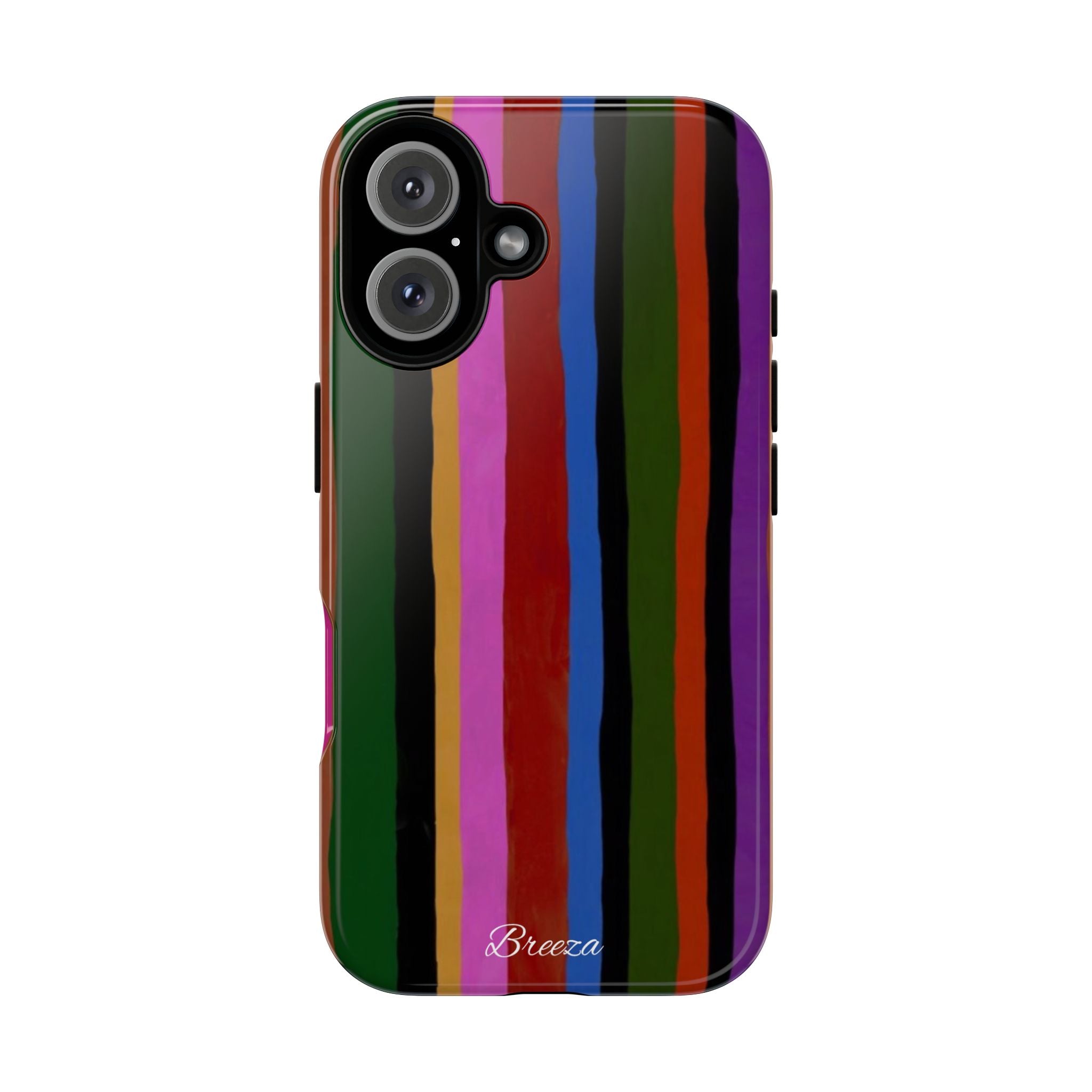 Colorful Striped Phone Case