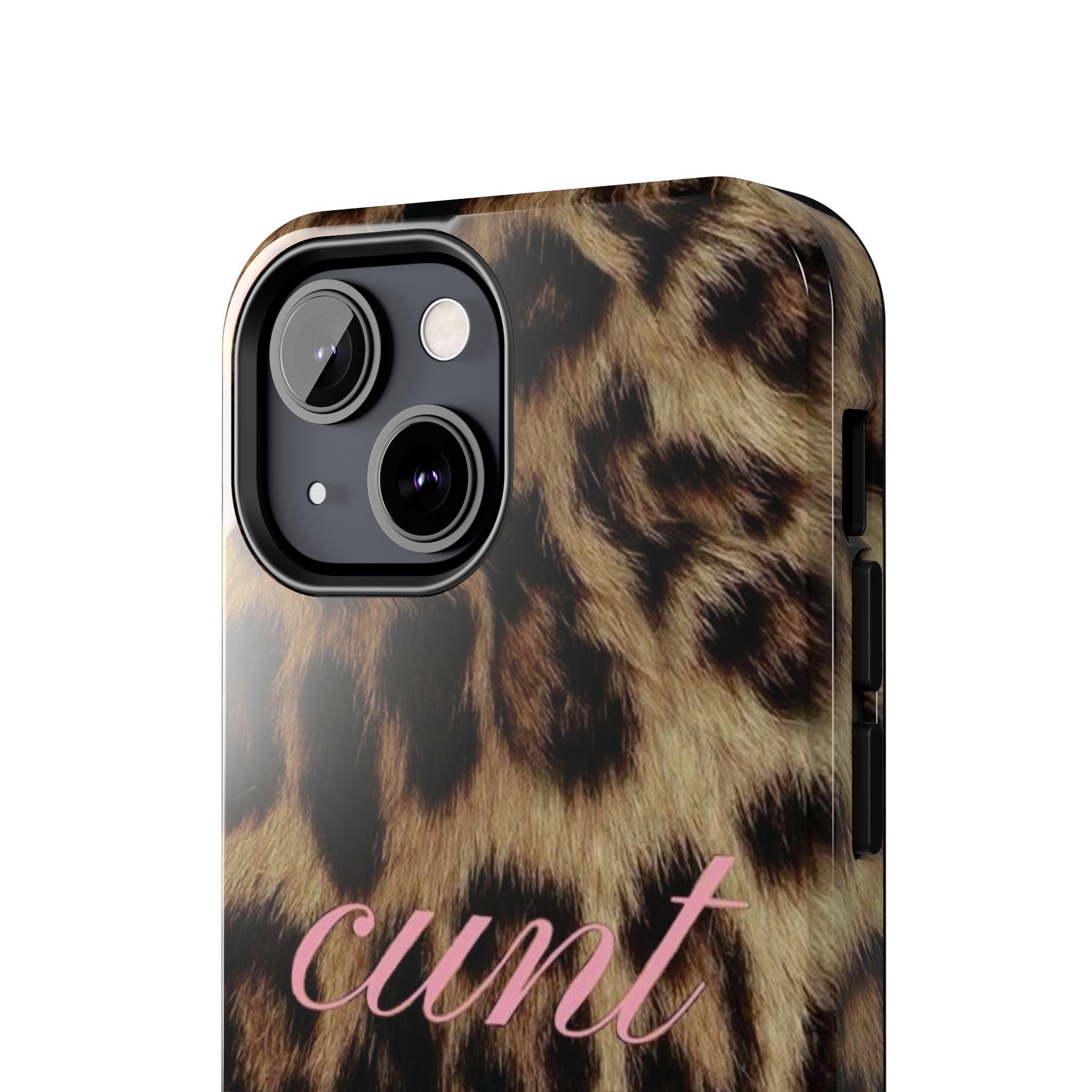 Cunt Leopard Print Phone Case