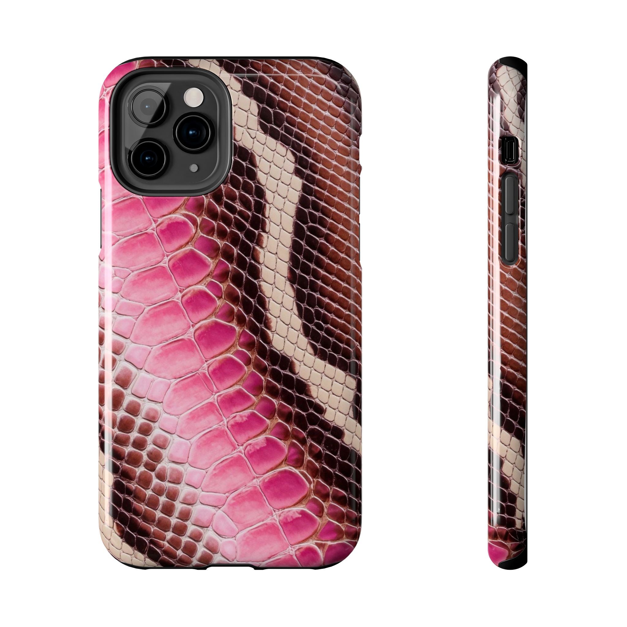 Stylish Snake Print Phone Case