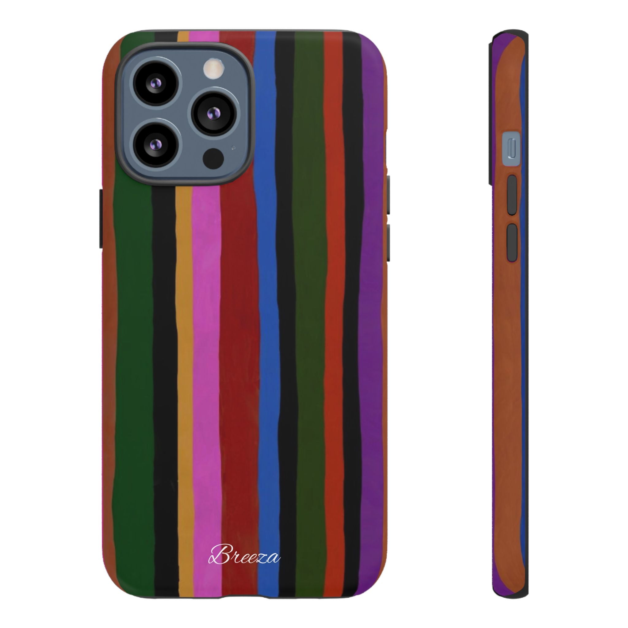 Colorful Striped Phone Case