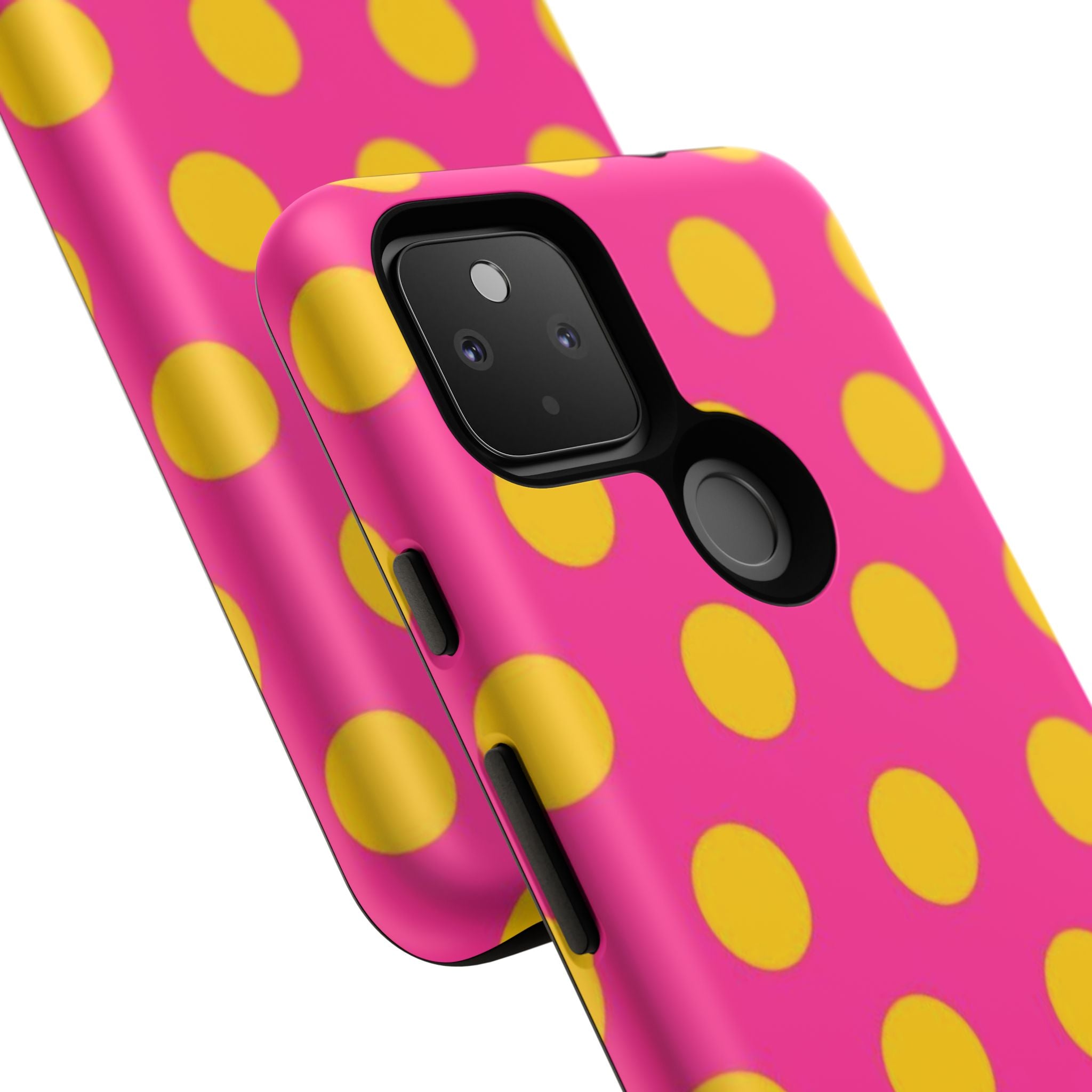 Pink & Yellow Dot Phone Case