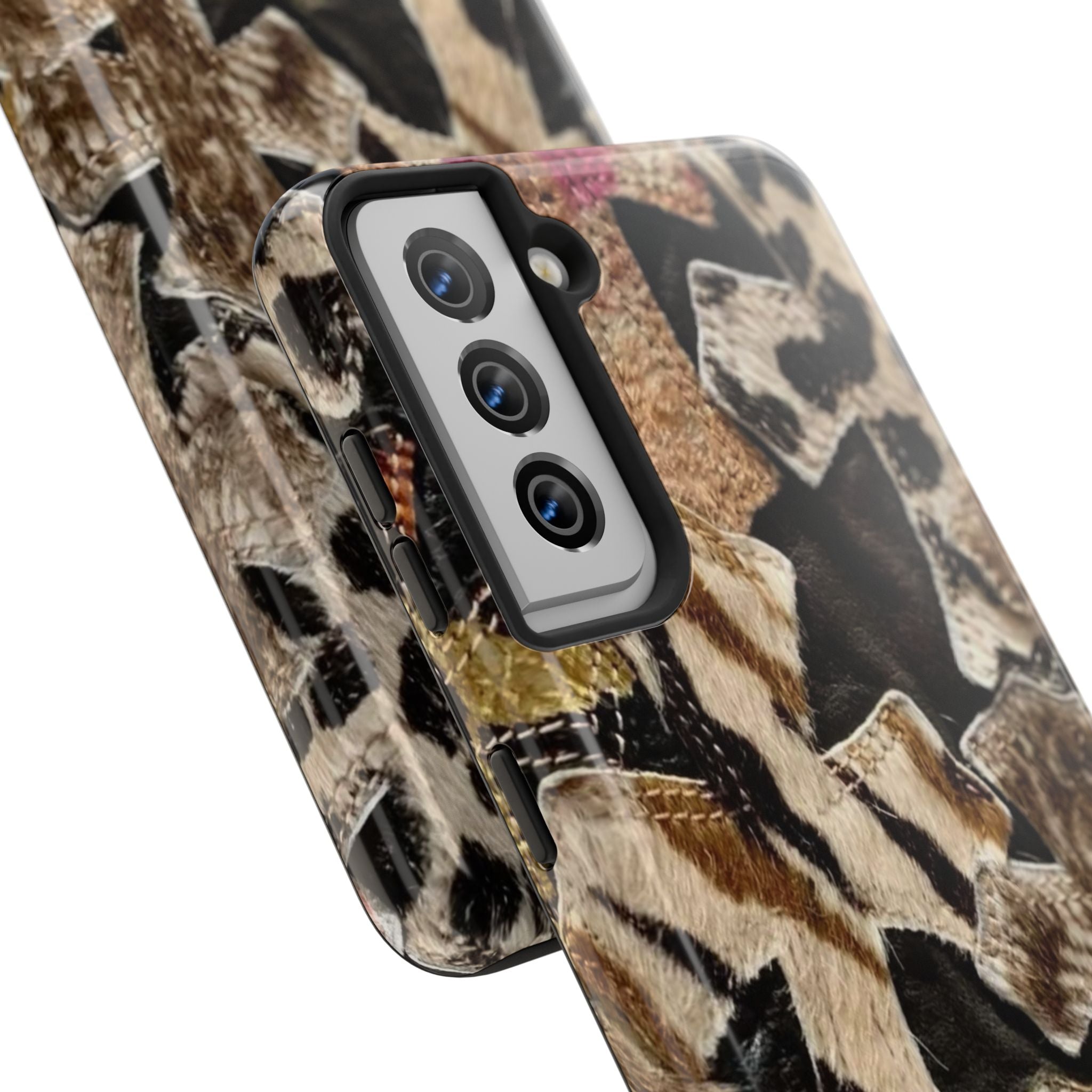 Chrome Heart Inspired Print Phone Case