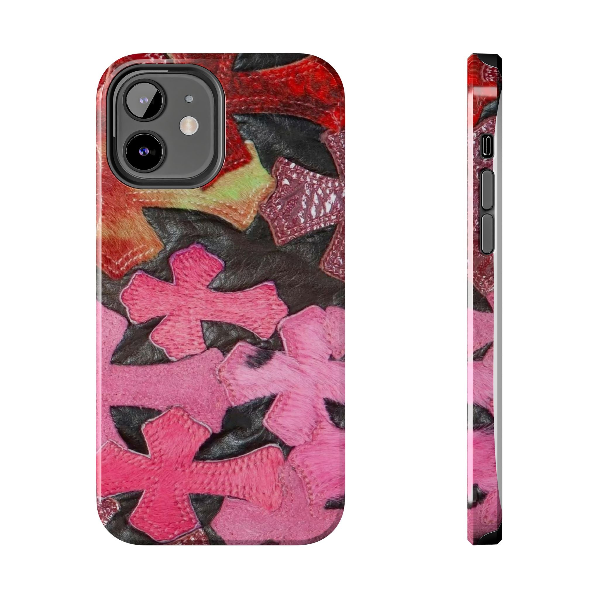 Pink Cross Phone Case