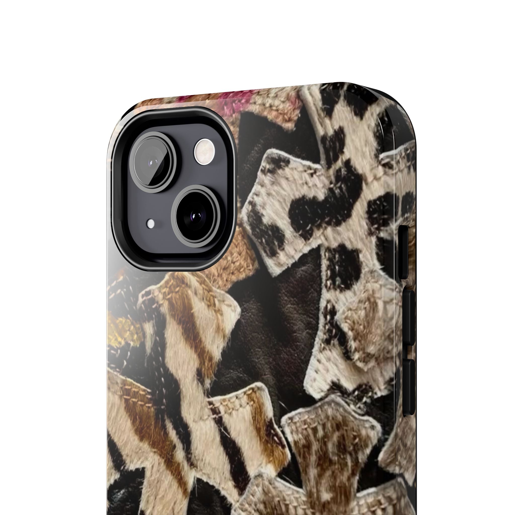 Chrome Heart Inspired Print Phone Case