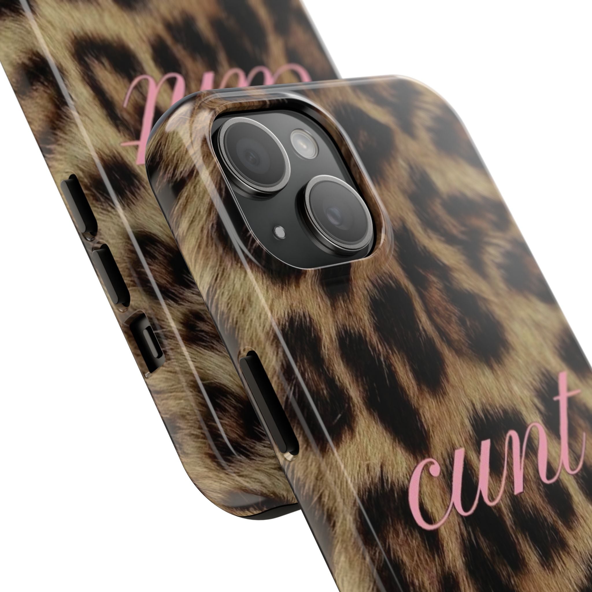 Cunt Leopard Print Phone Case