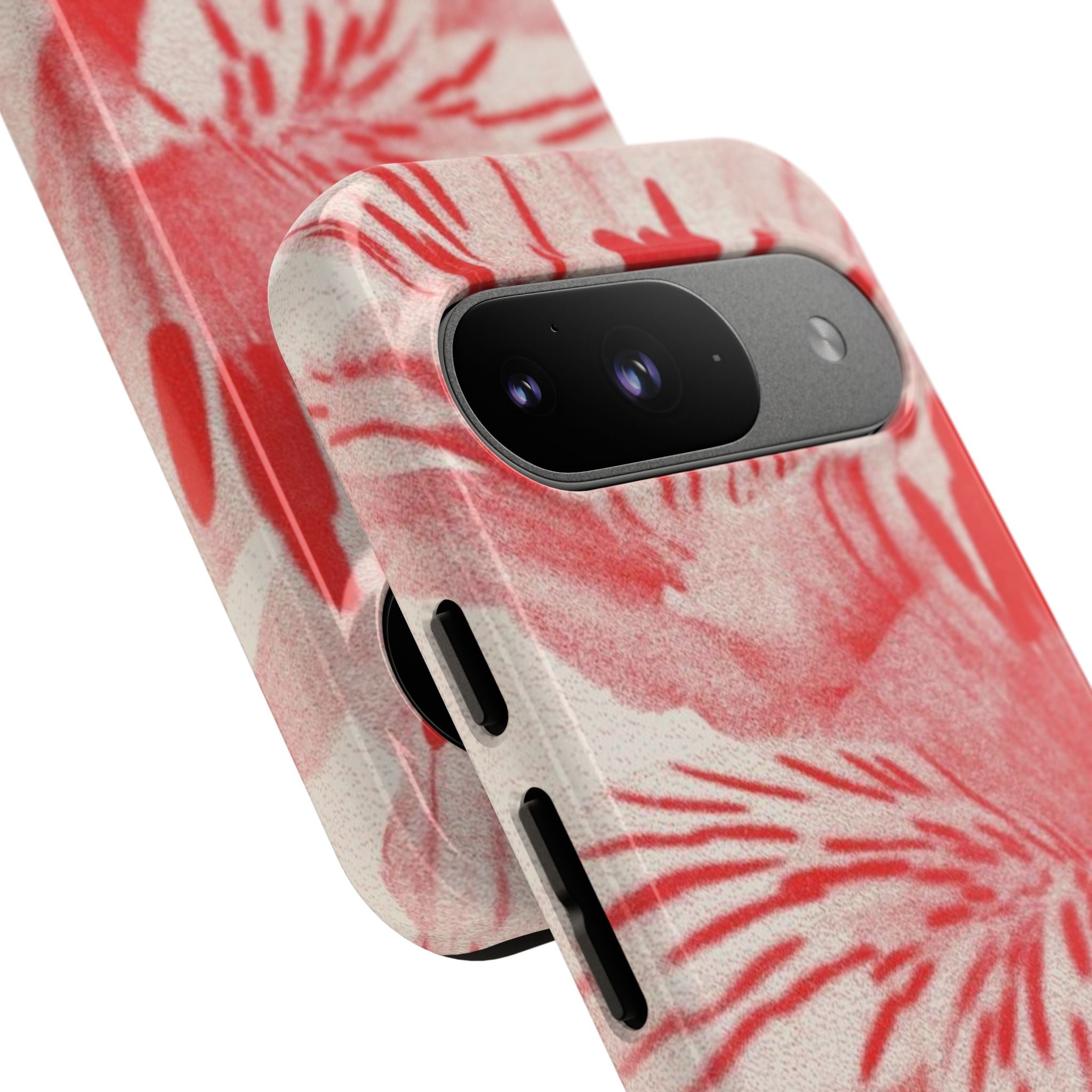 Red Floral Phone Case