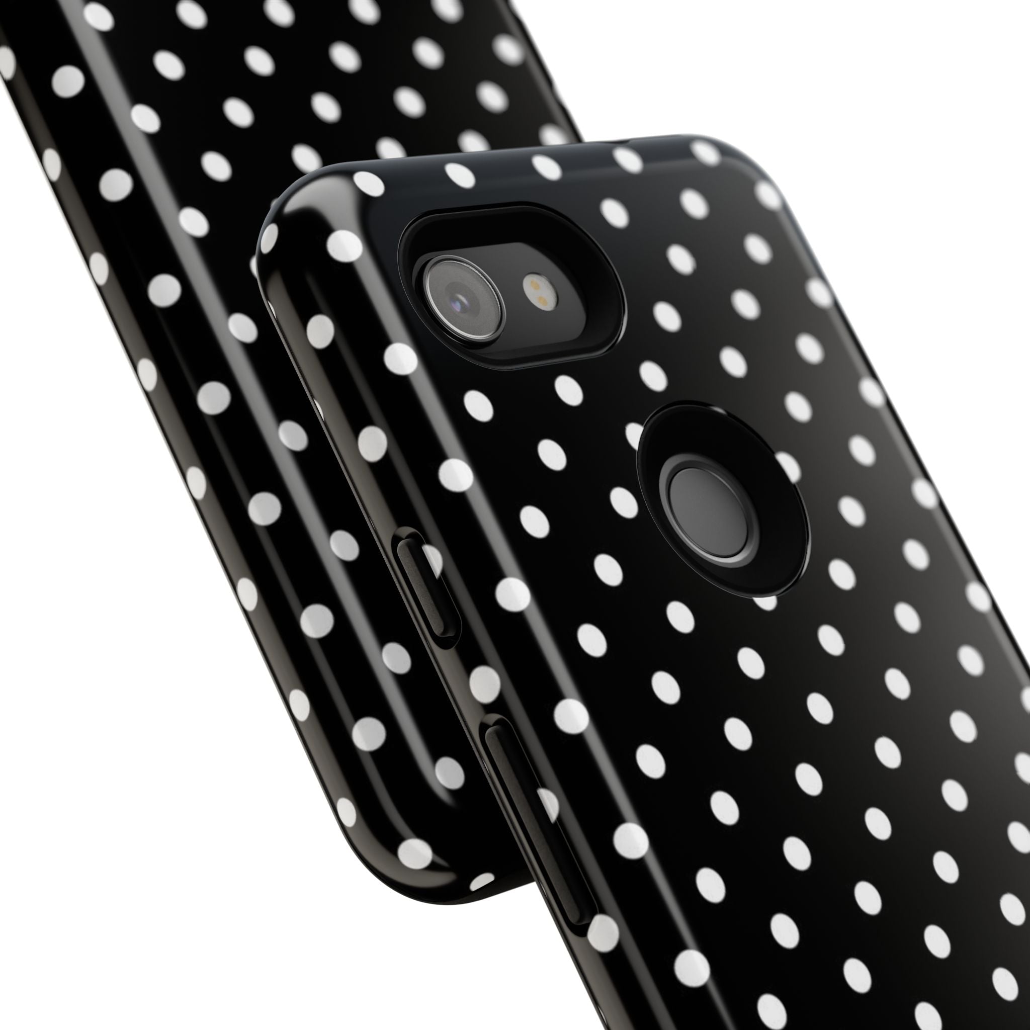 Black & White Polka Dot Phone Case