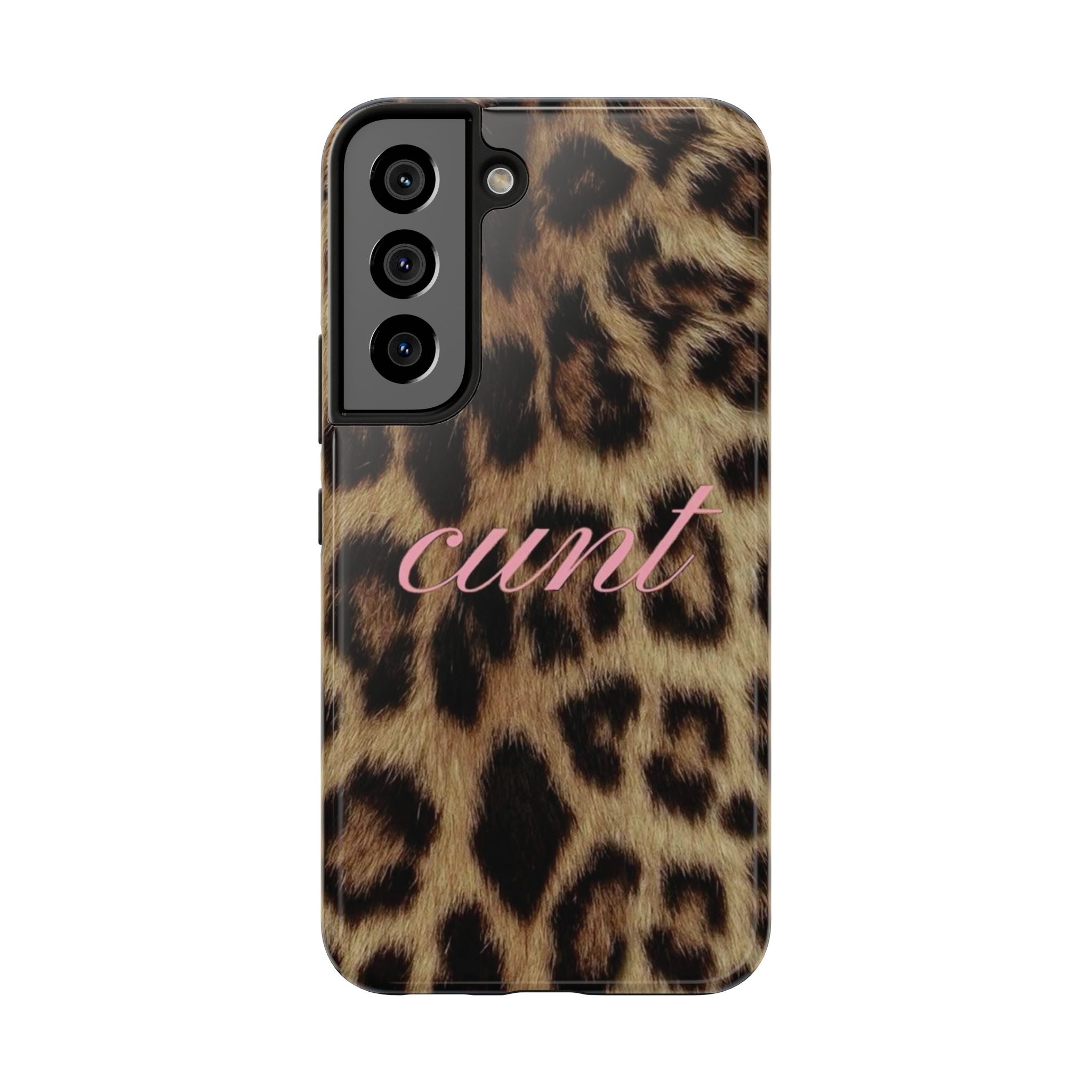 Cunt Leopard Print Phone Case