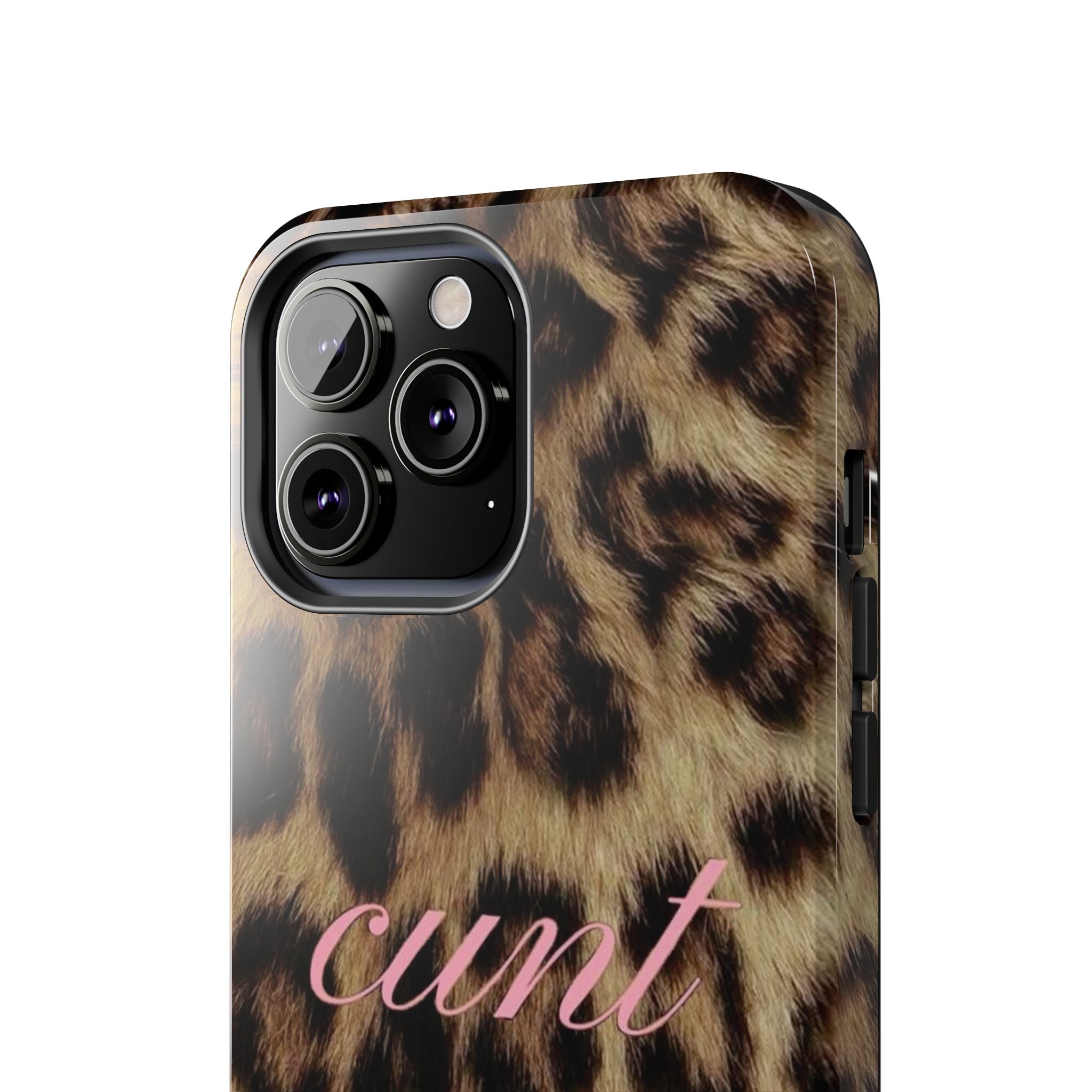 Cunt Leopard Print Phone Case