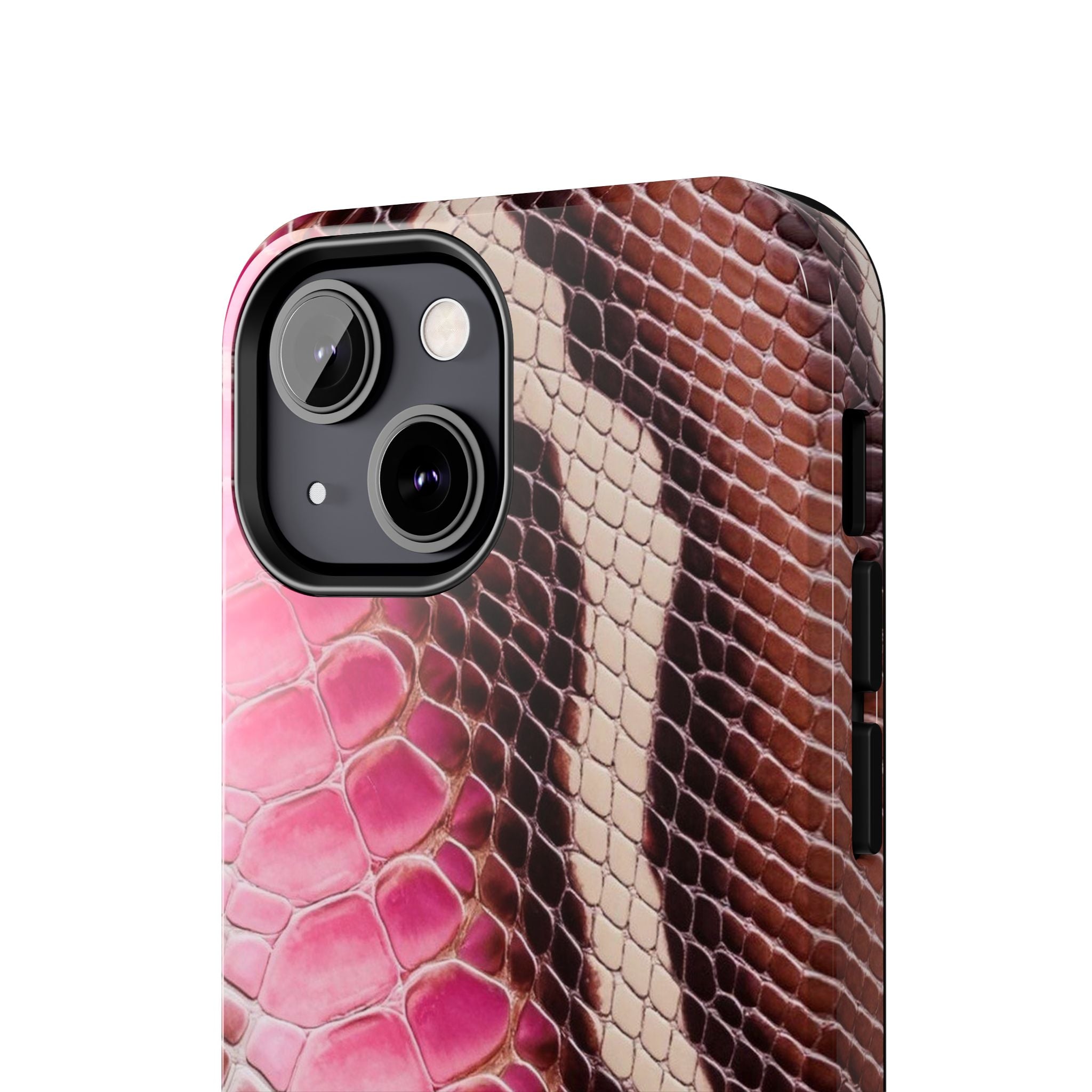 Stylish Snake Print Phone Case
