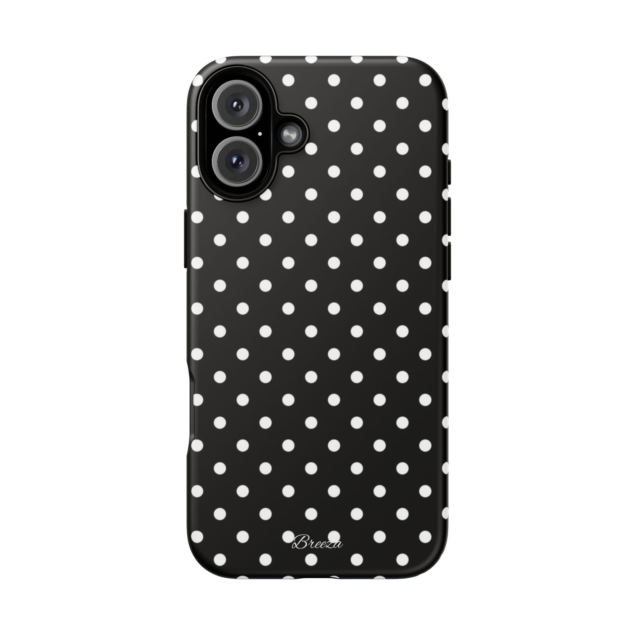 Black & White Polka Dot Phone Case