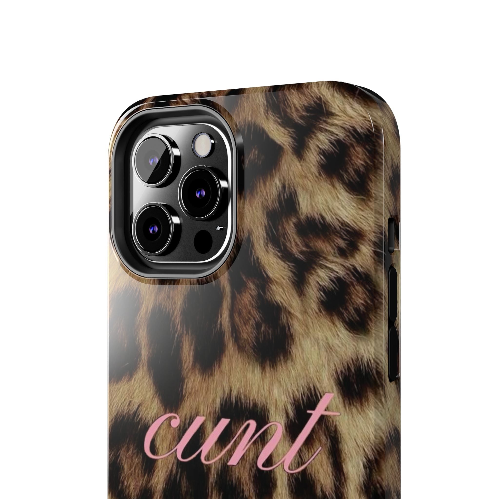 Cunt Leopard Print Phone Case