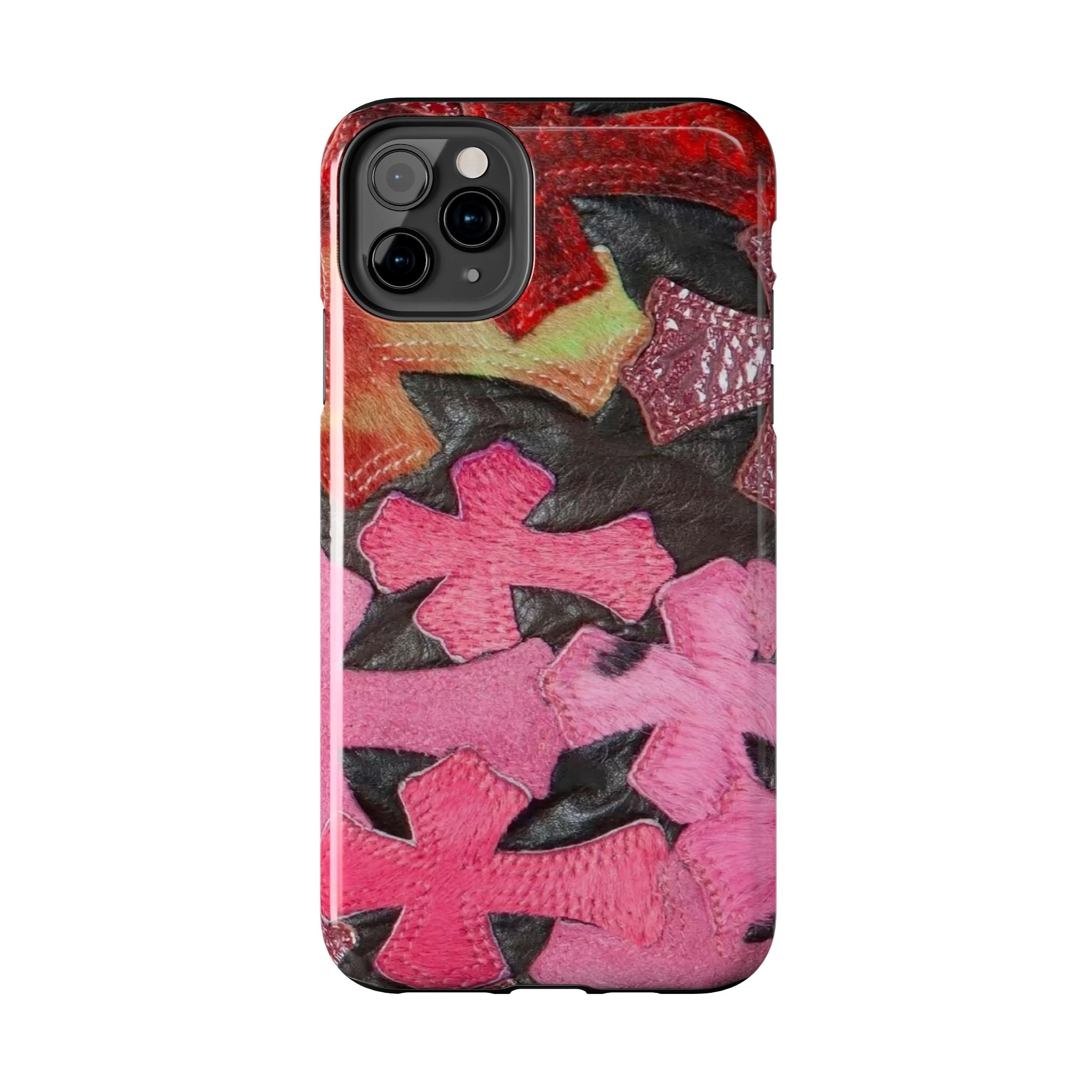 Pink Cross Phone Case