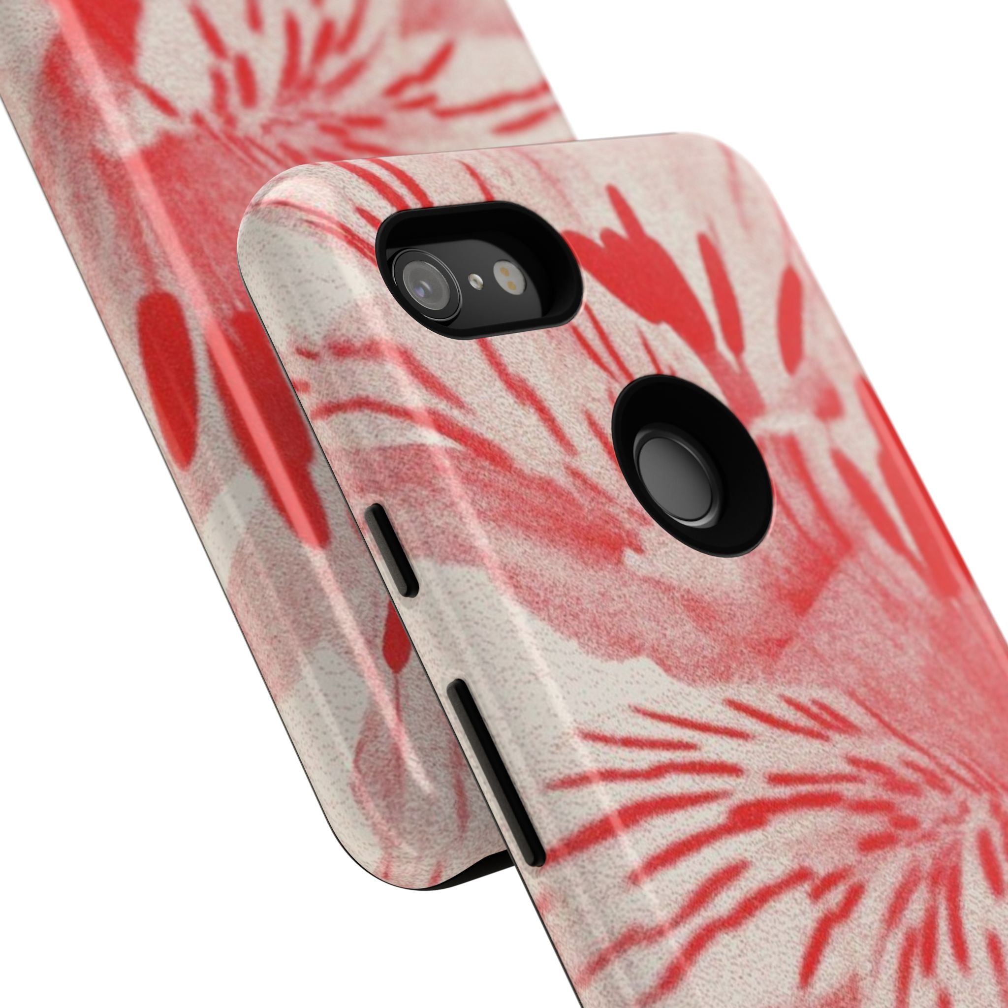 Red Floral Phone Case
