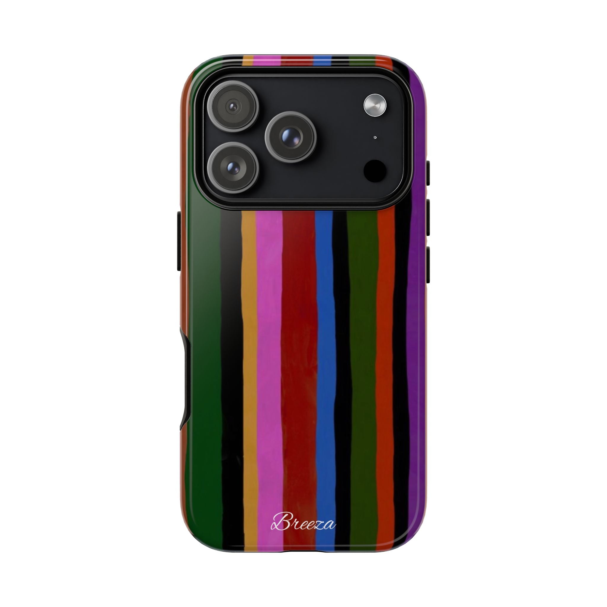 Colorful Striped Phone Case