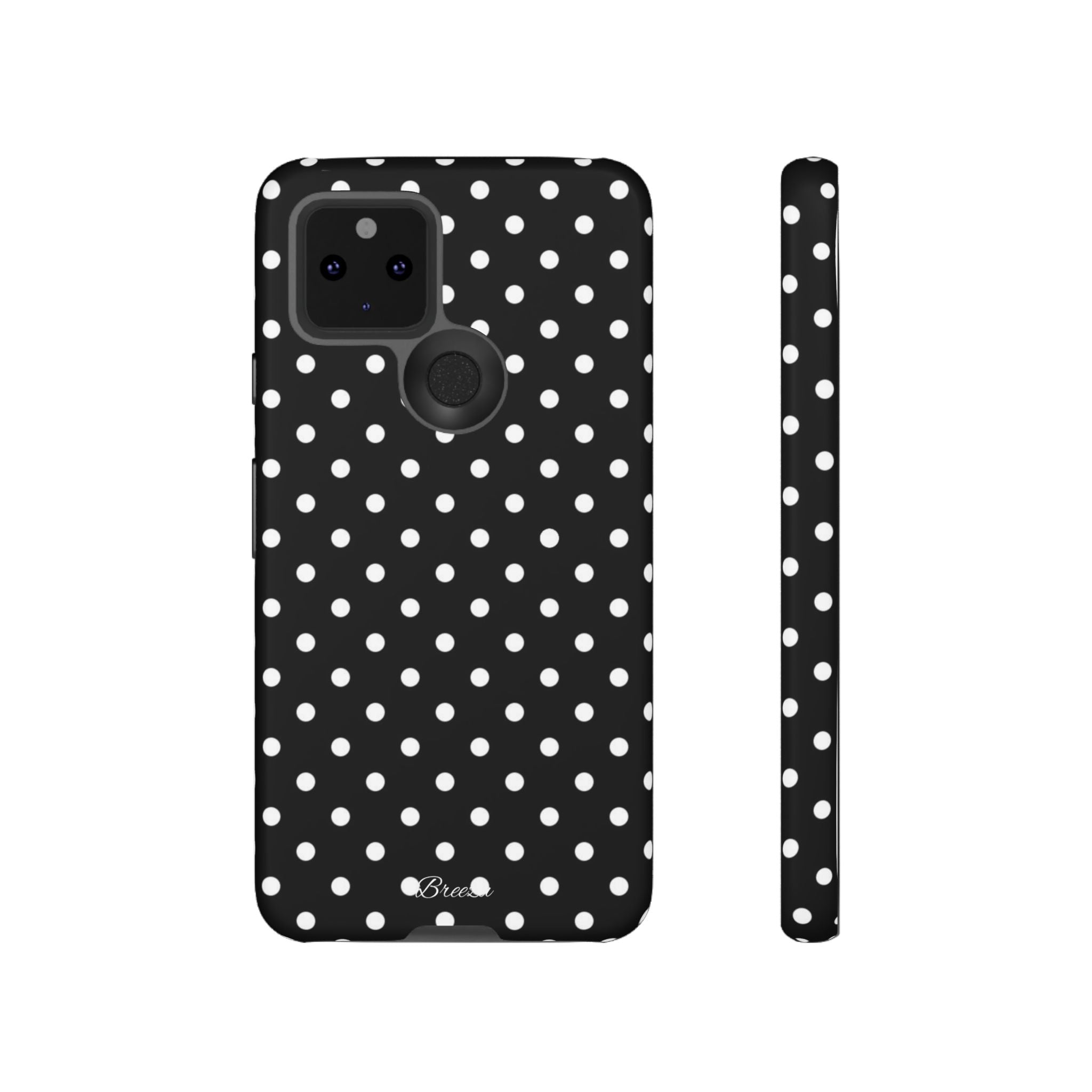 Black & White Polka Dot Phone Case