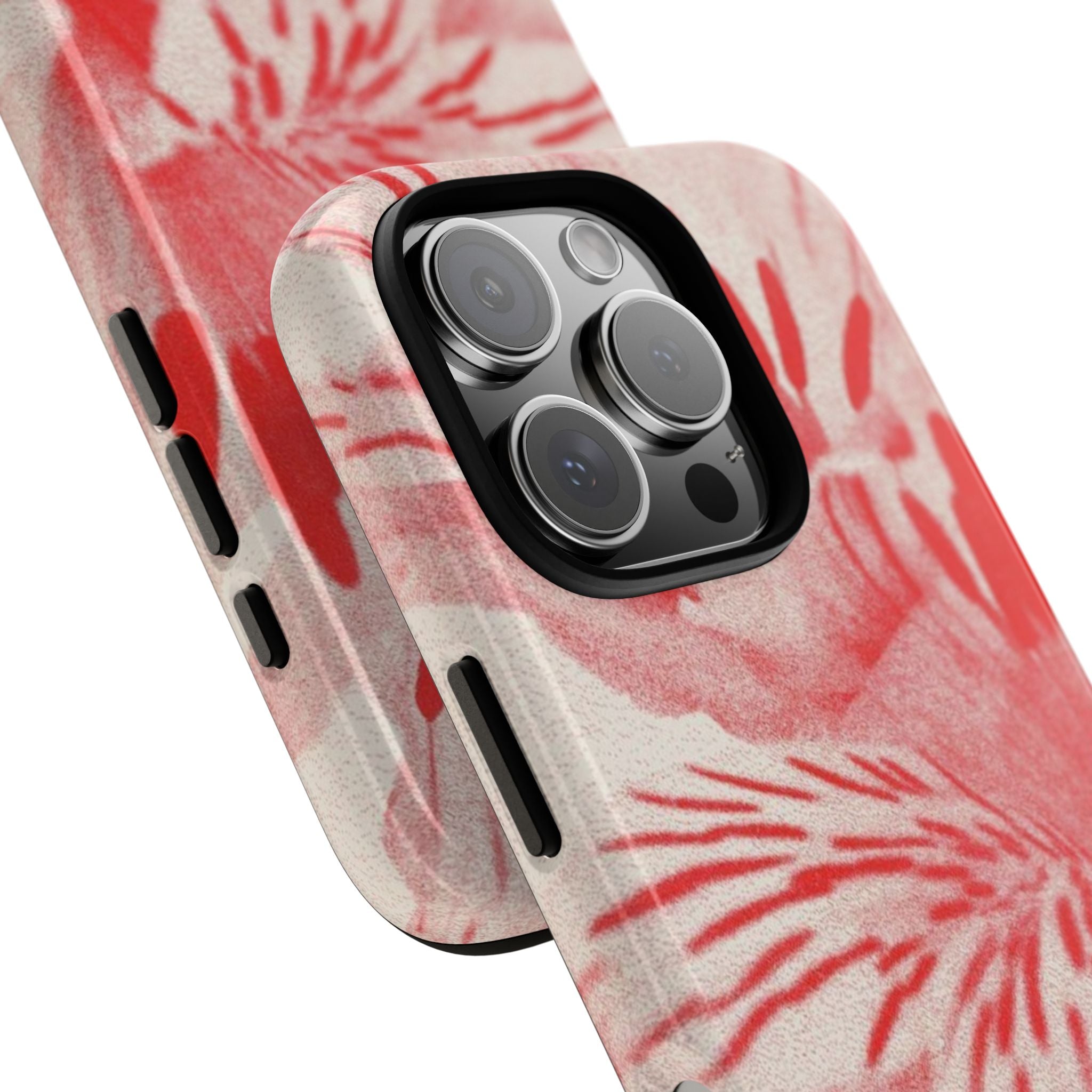 Red Floral Phone Case