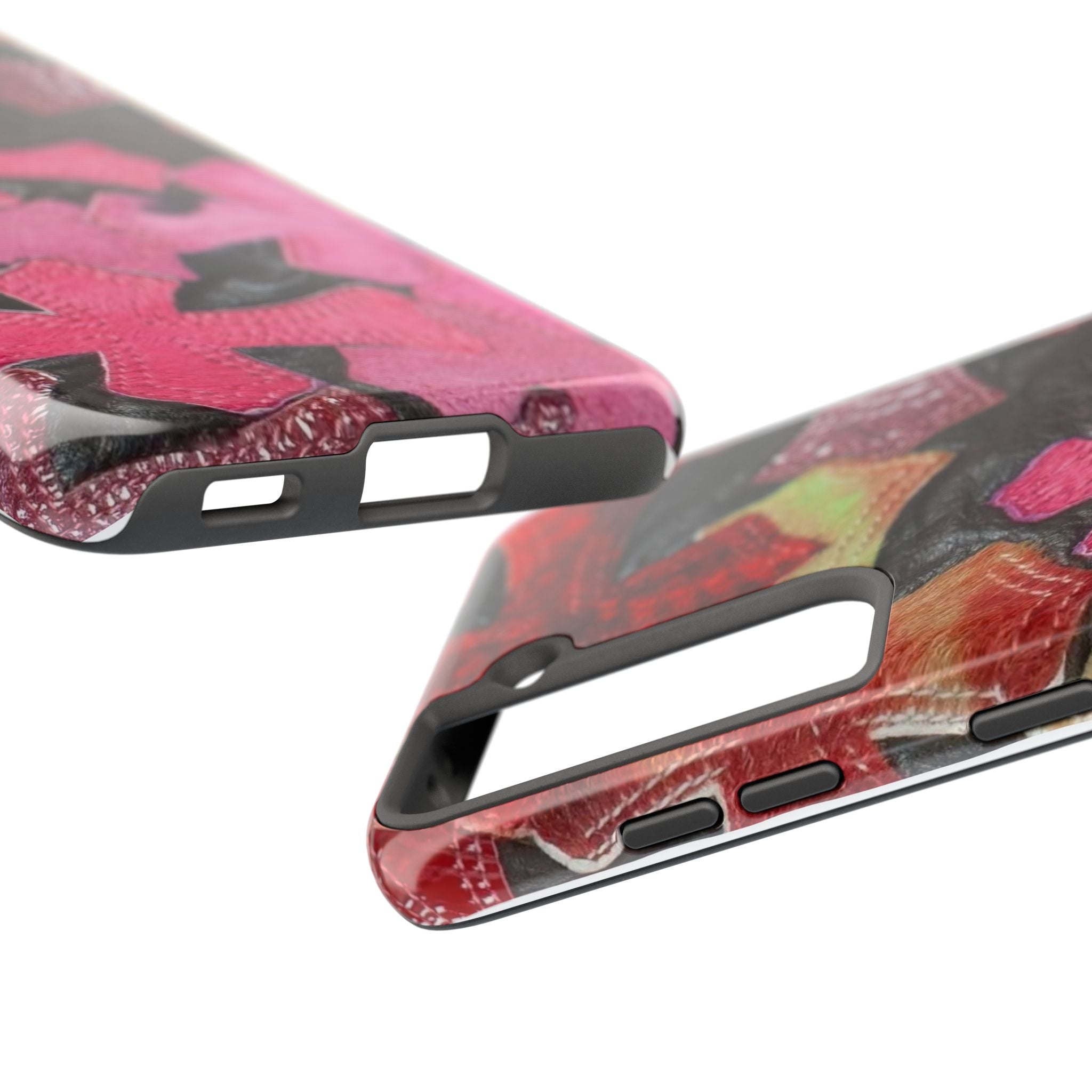 Pink Cross Phone Case