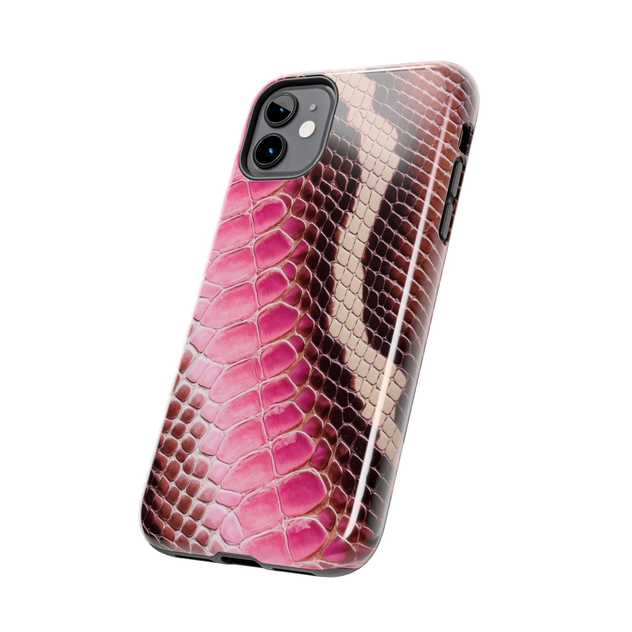 Stylish Snake Print Phone Case