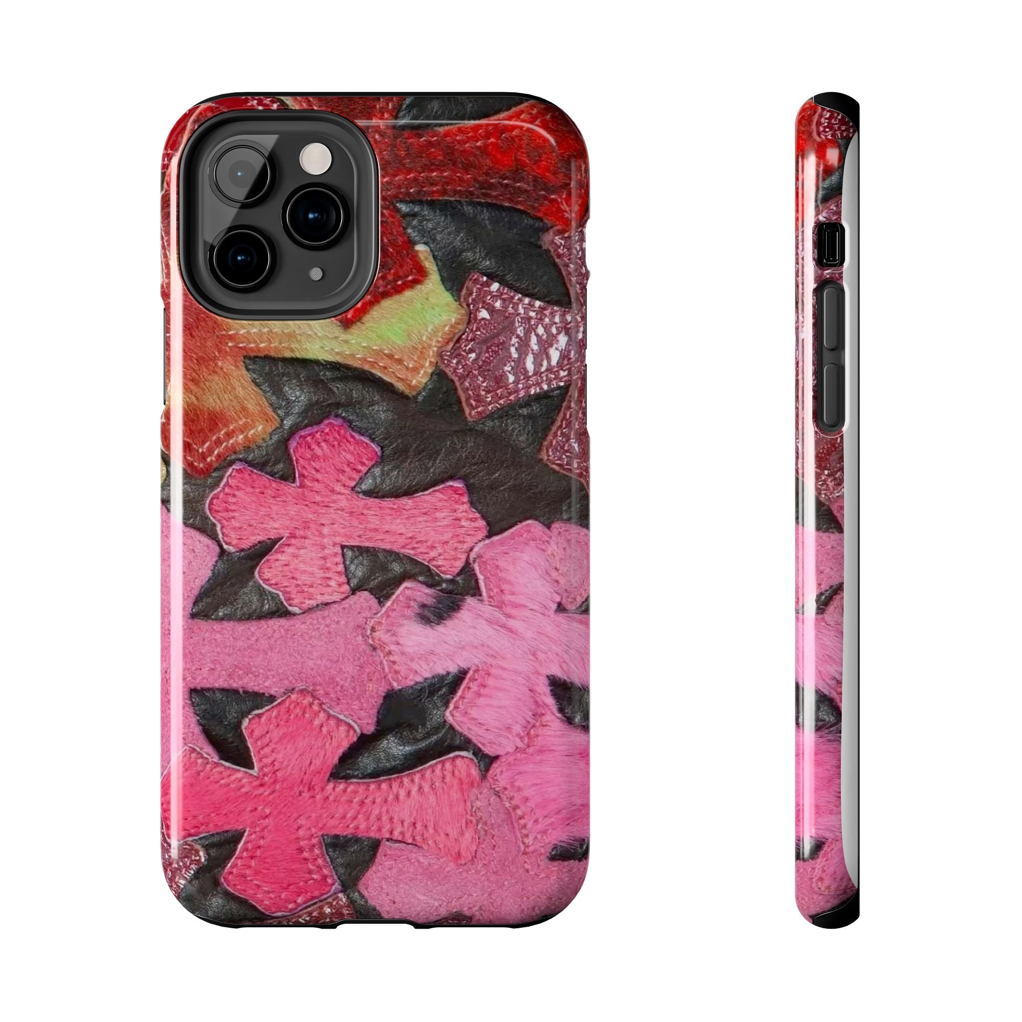 Pink Cross Phone Case