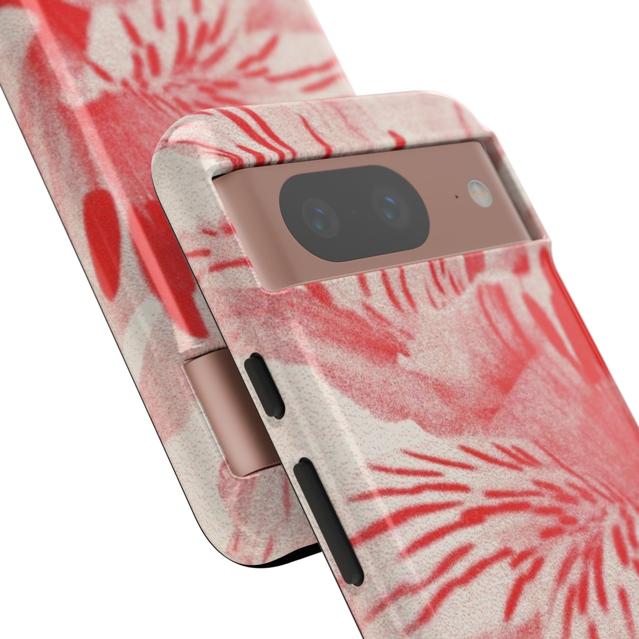 Red Floral Phone Case
