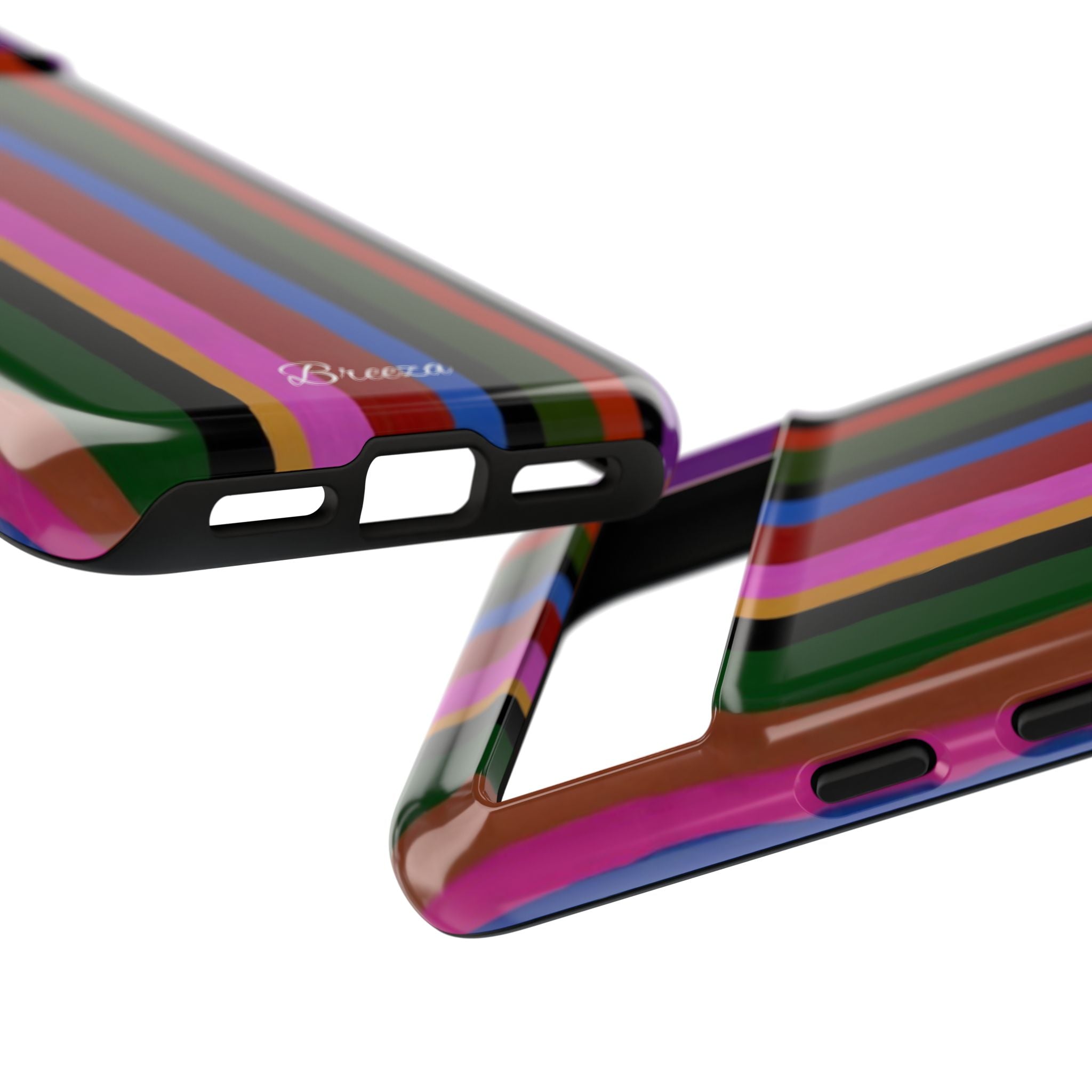 Colorful Striped Phone Case