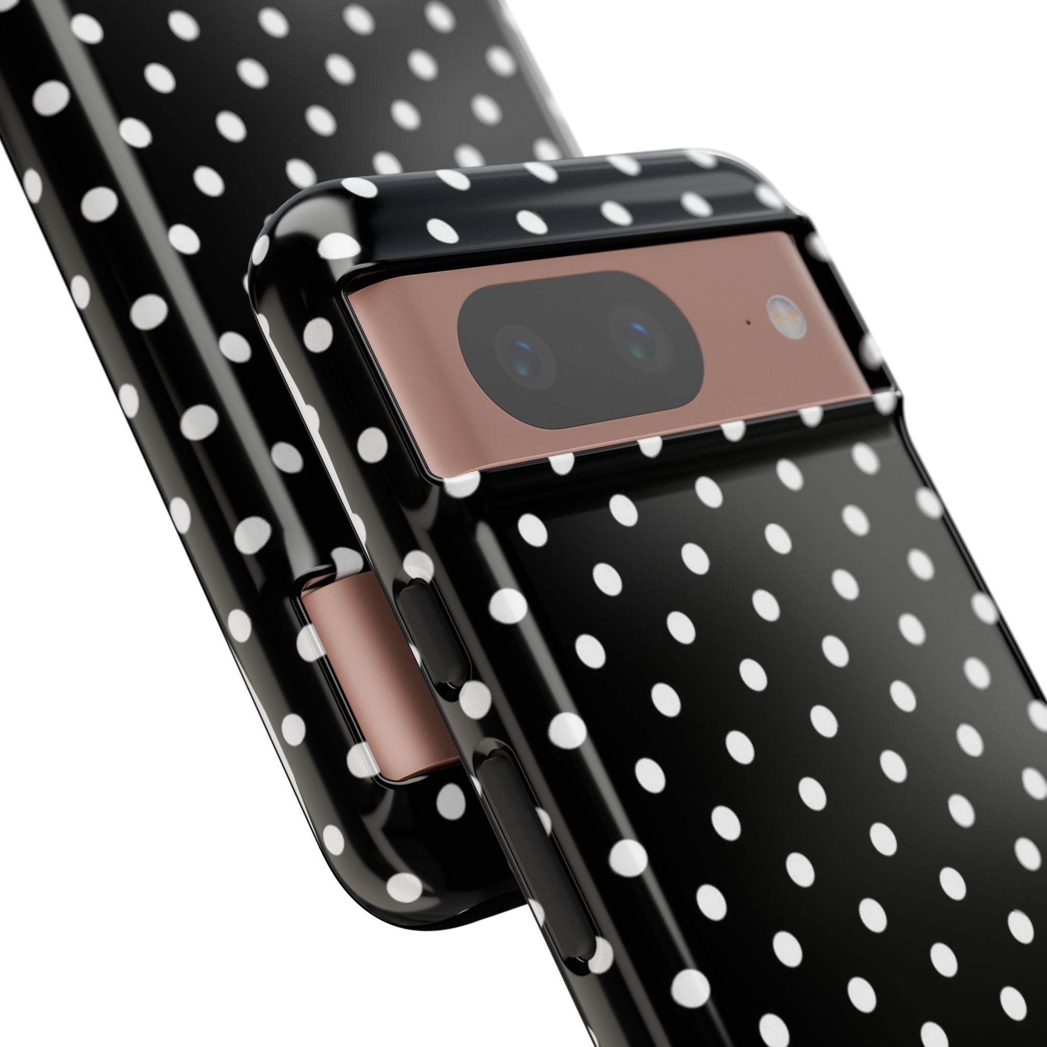 Black & White Polka Dot Phone Case