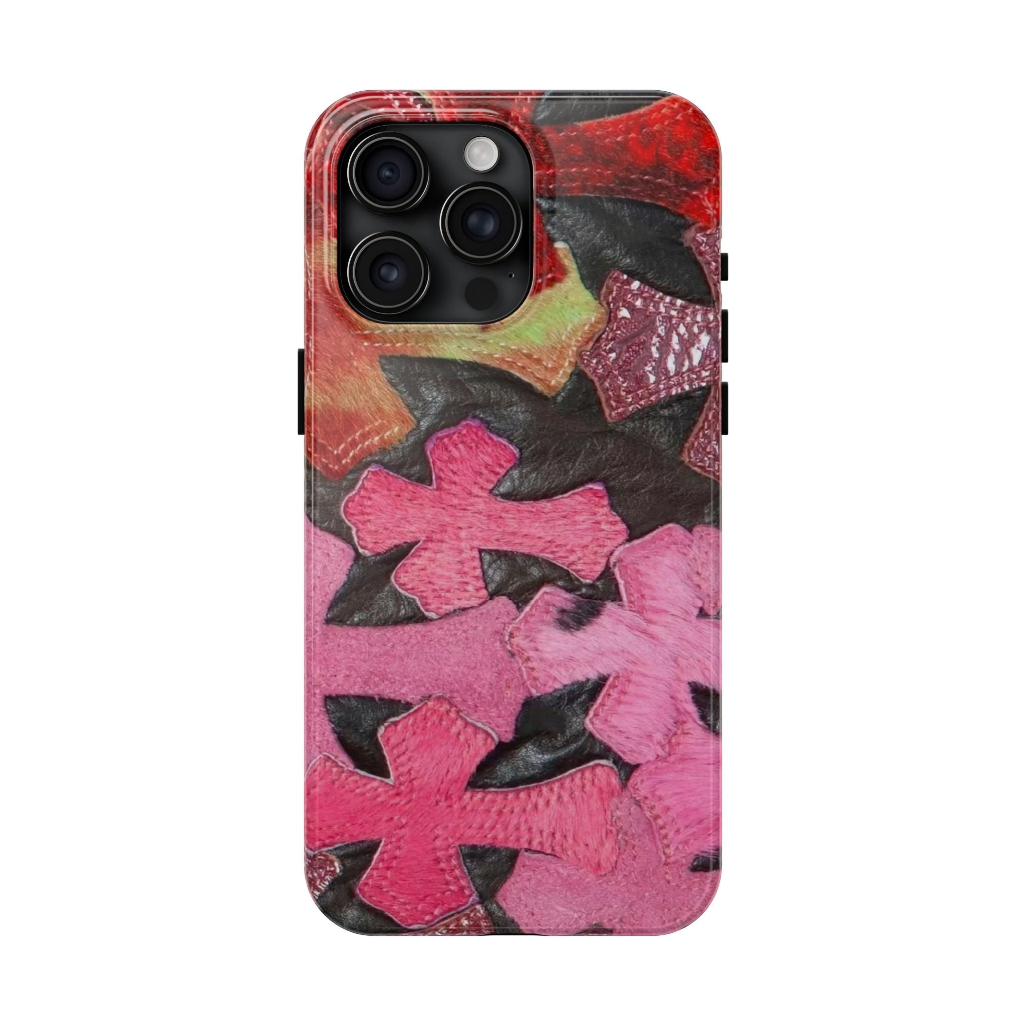 Pink Cross Phone Case