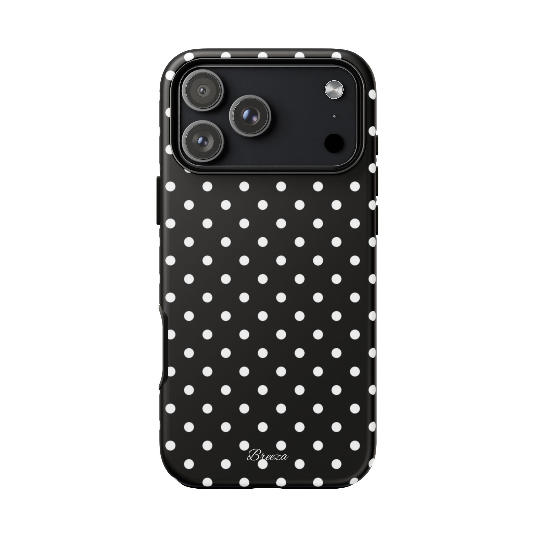 Black & White Polka Dot Phone Case