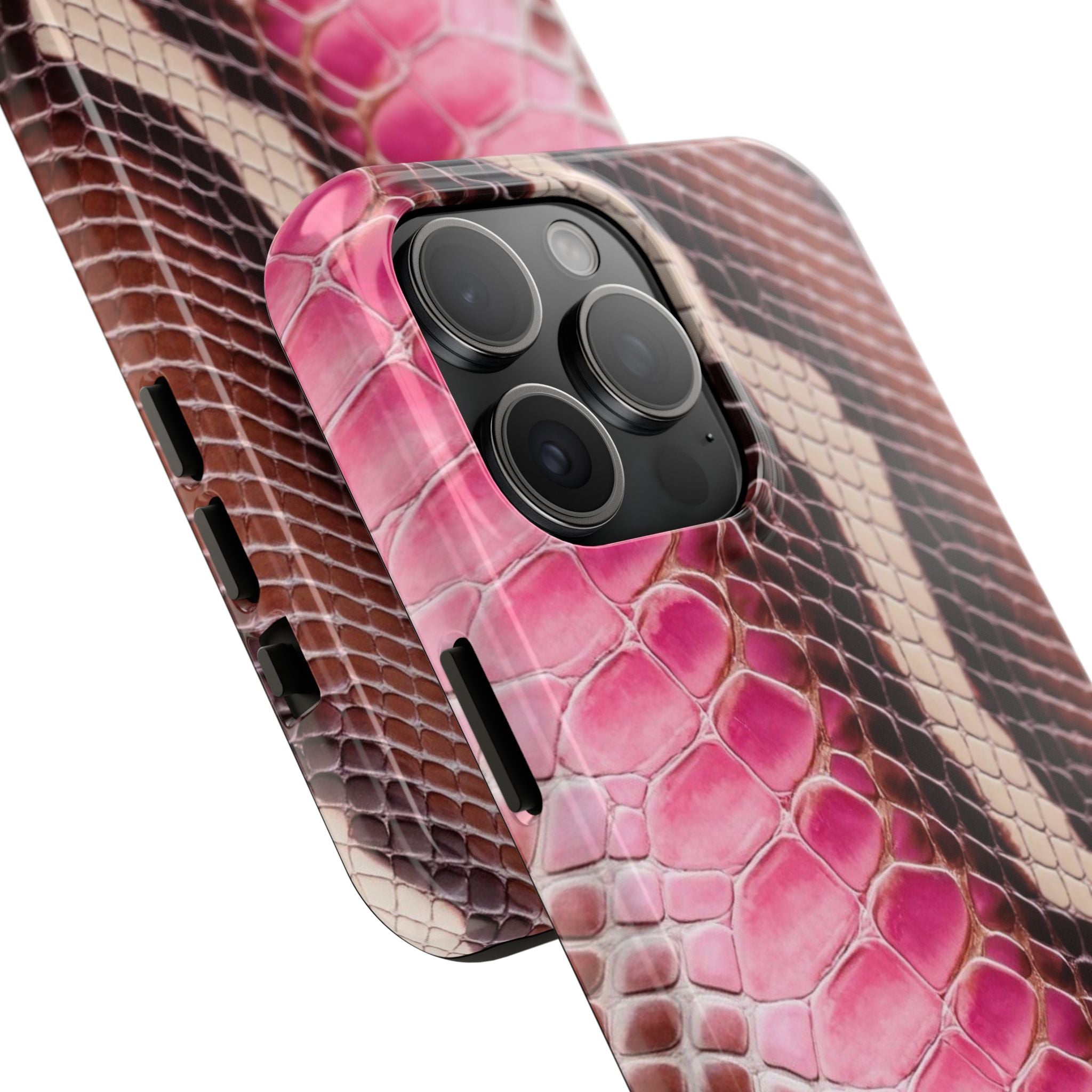 Stylish Snake Print Phone Case