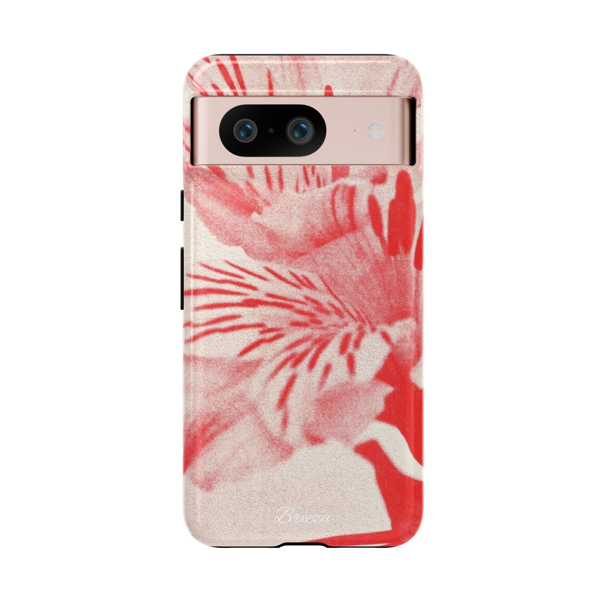 Red Floral Phone Case